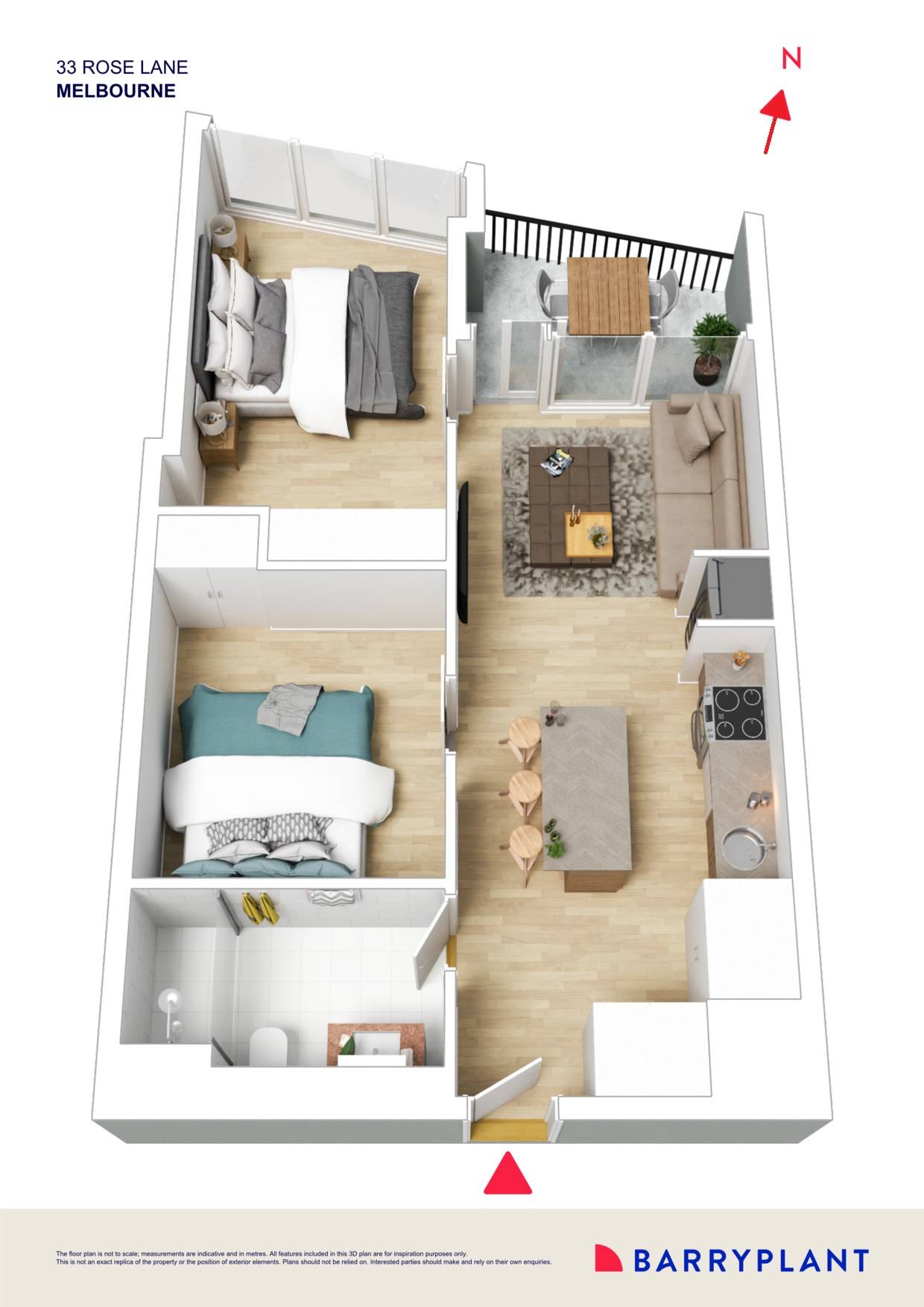 1410/33 Rose Lane, Melbourne, VIC 3000 - Thumbnail 1 - 02/09/2024