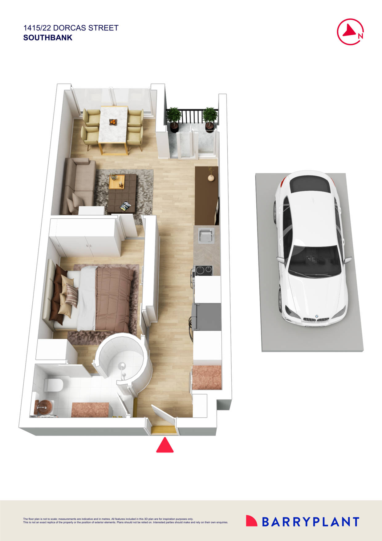 1415/22 Dorcas Street, Southbank, VIC 3006 - Thumbnail 1 - 04/08/2025