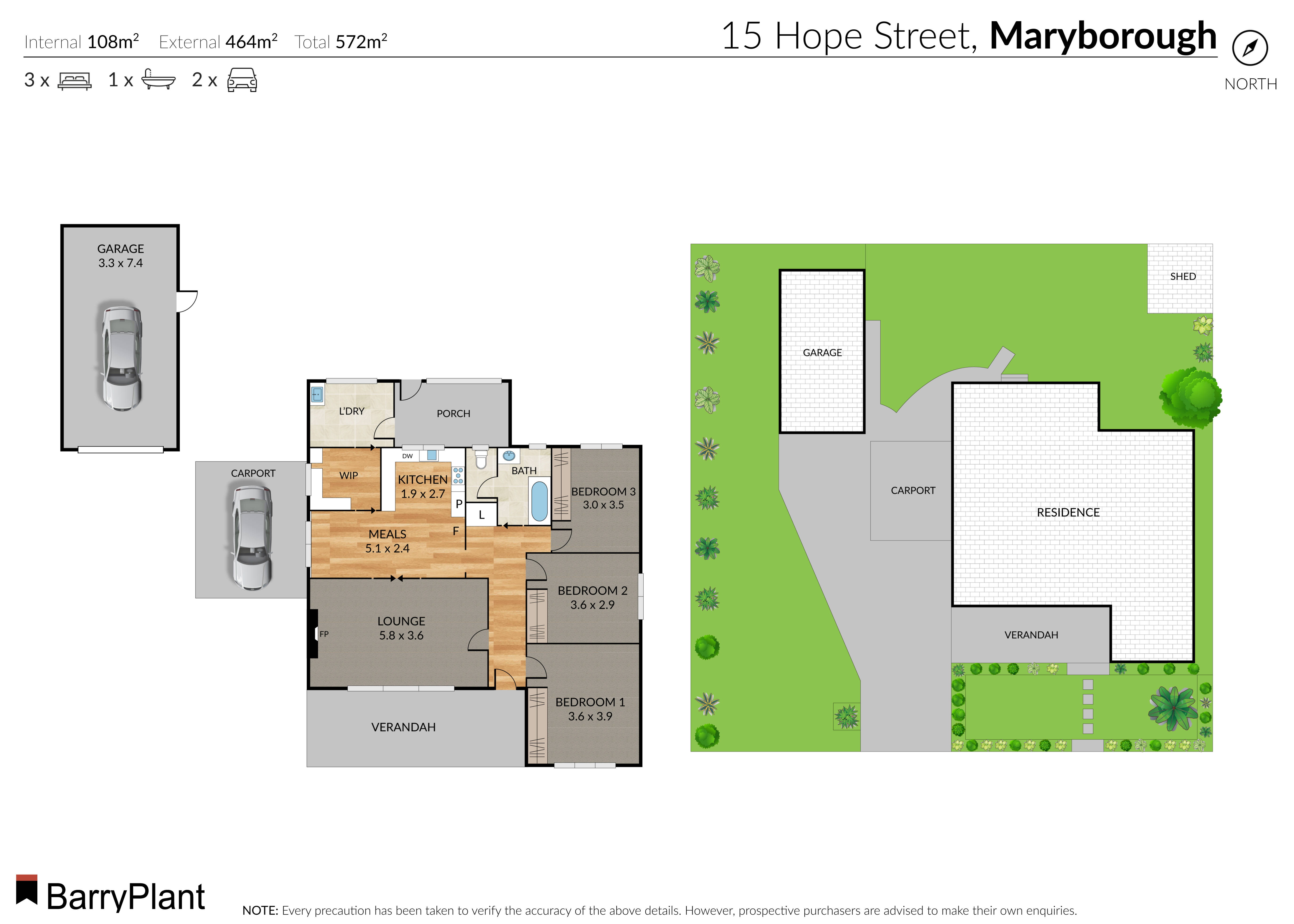 15 Hope Street, Maryborough, VIC 3465 - Thumbnail 1 - 11/07/2022