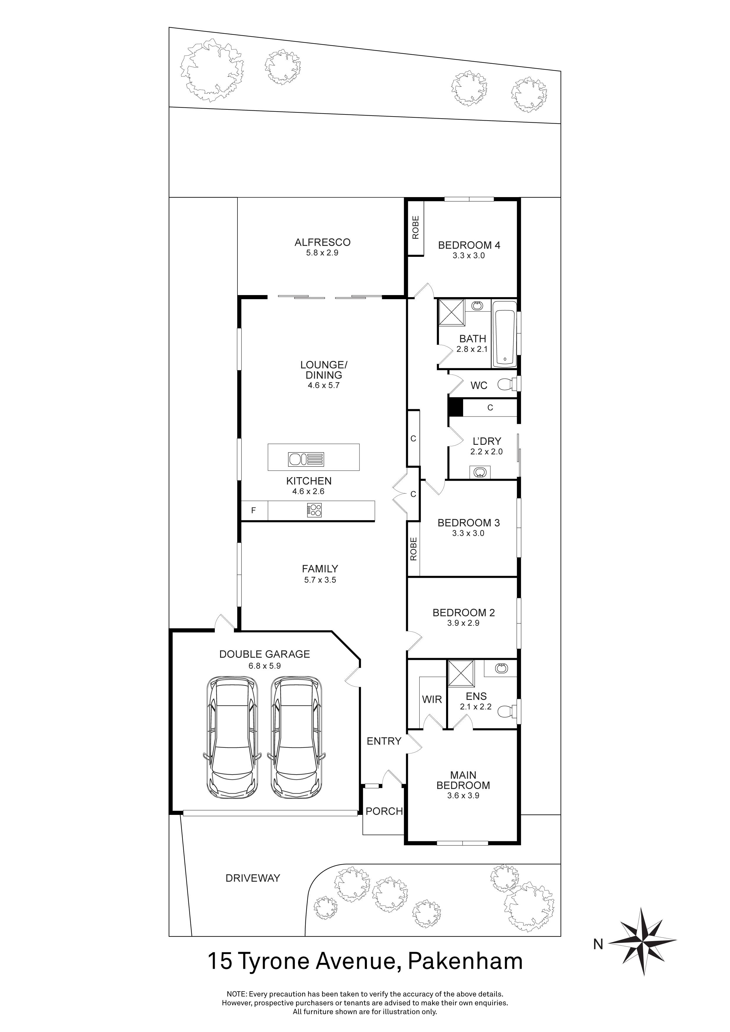 15 Tyrone Avenue, Pakenham, VIC 3810 - Thumbnail 1 - 27/11/2023