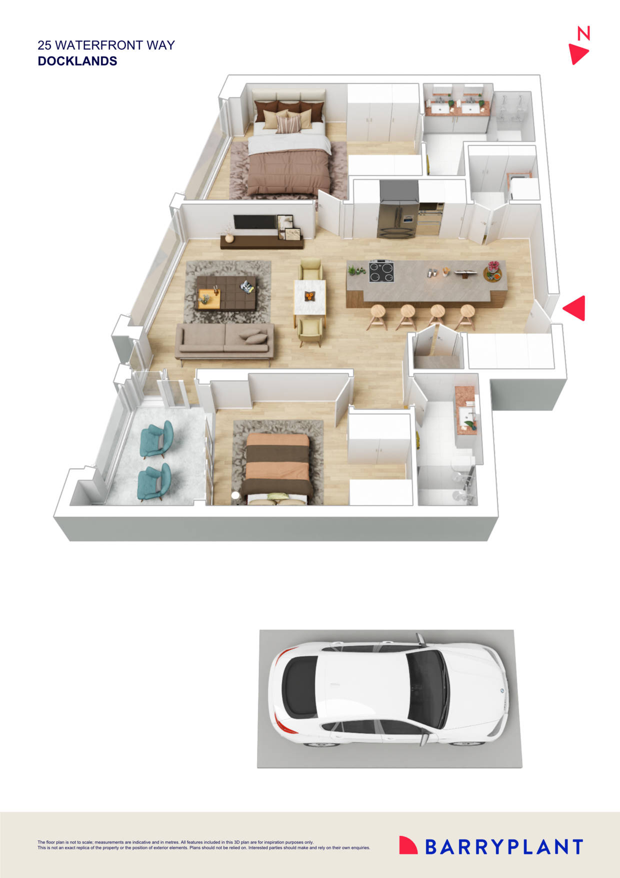 1503/25 Waterfront Way, Docklands, VIC 3008 - Thumbnail 1 - 19/02/2024