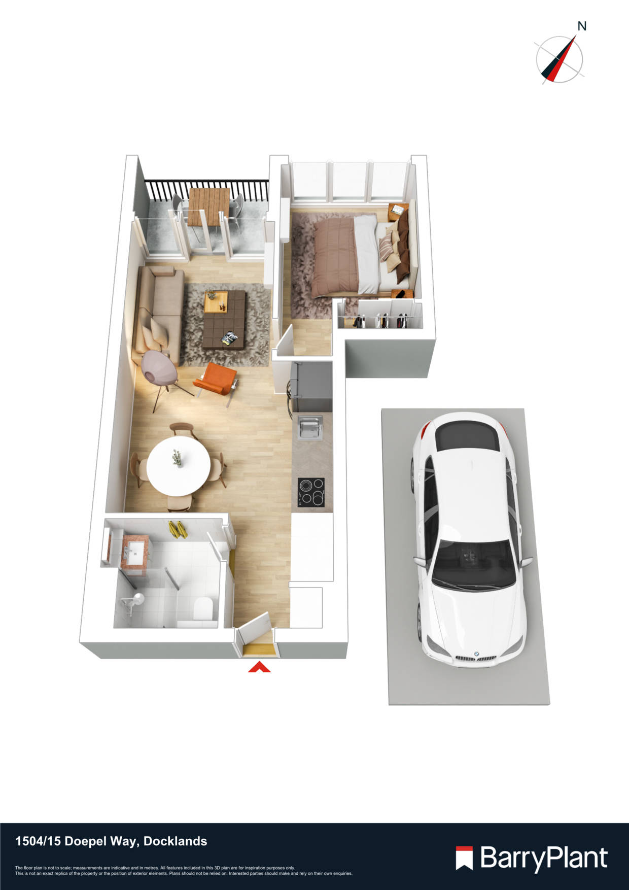 1504/15 Doepel Way, Docklands, VIC 3008 - Thumbnail 1 - 28/03/2023