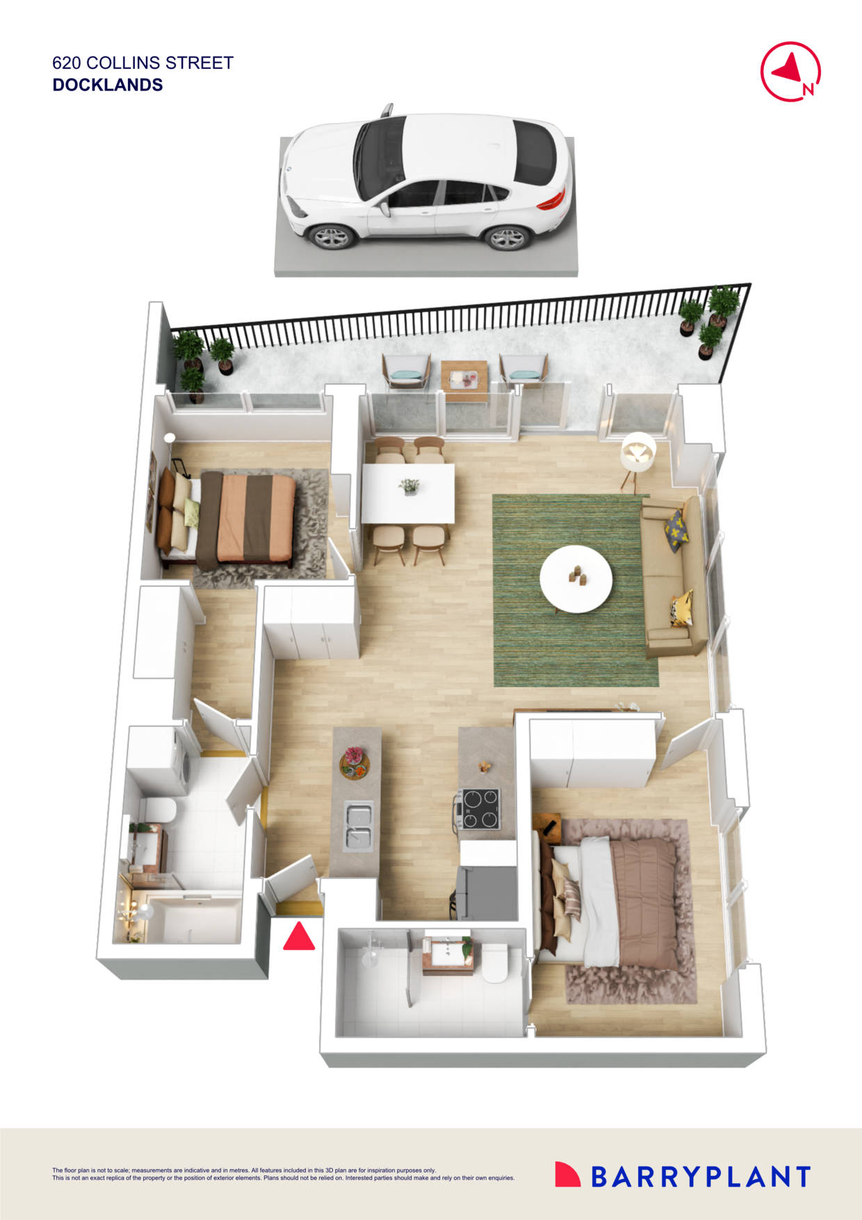 1505/620 Collins Street, Melbourne, VIC 3000 - Thumbnail 1 - 07/03/2025