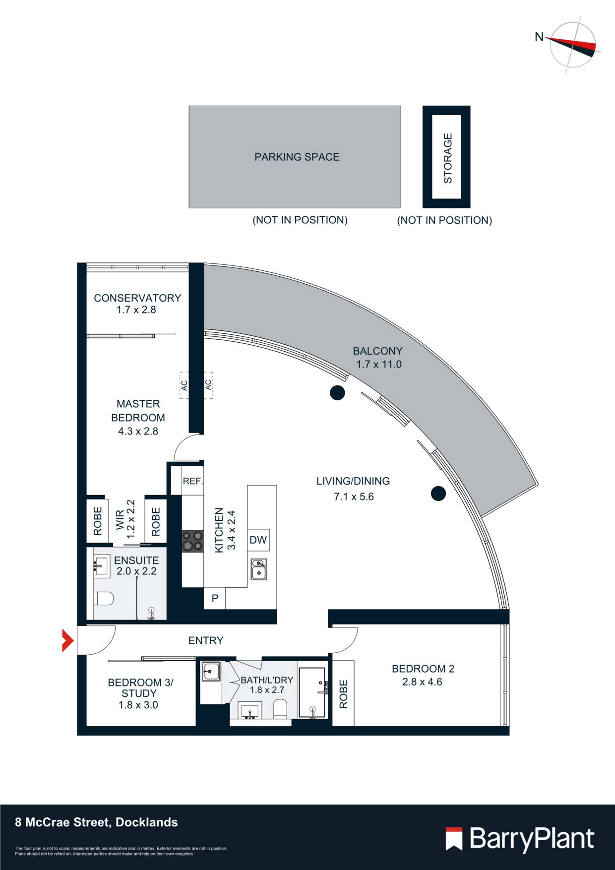 1505/8 McCrae Street, Docklands, VIC 3008 - Thumbnail 1 - 03/08/2023