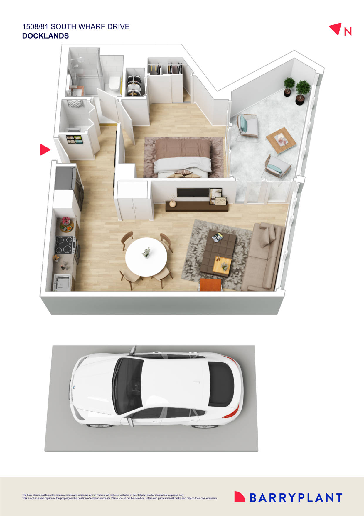1508/81 South Wharf Drive, Docklands, VIC 3008 - Thumbnail 1 - 31/10/2023