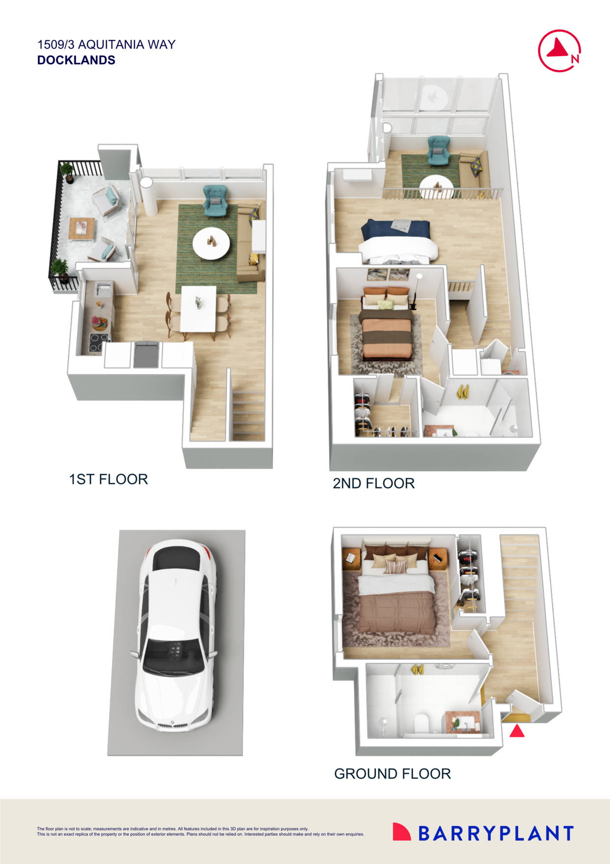 1509/3 Aquitania Way, Docklands, VIC 3008 - Thumbnail 1 - 01/07/2025