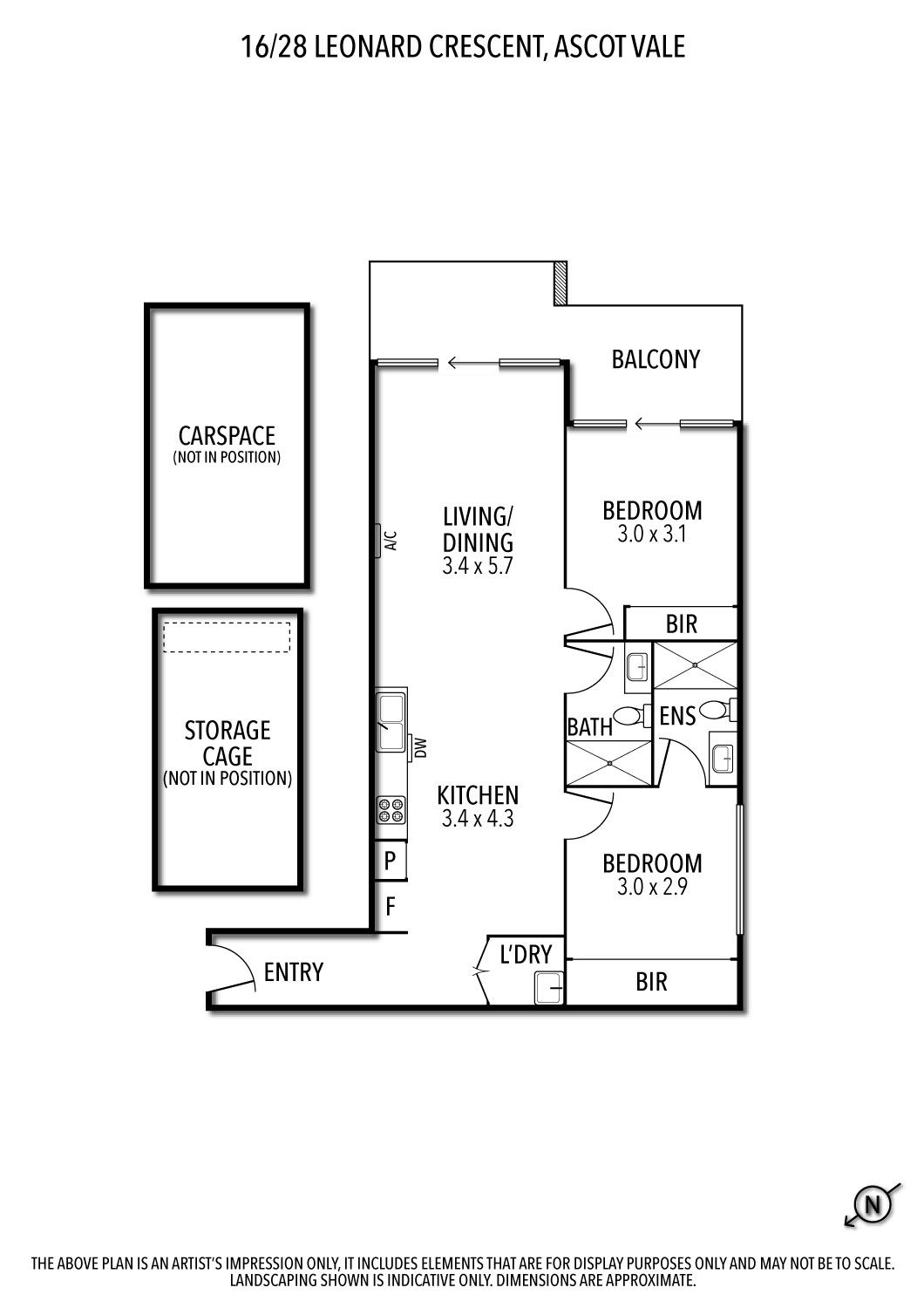 16/28 Leonard Crescent, Ascot Vale, VIC 3032 - Thumbnail 1 - 09/02/2022