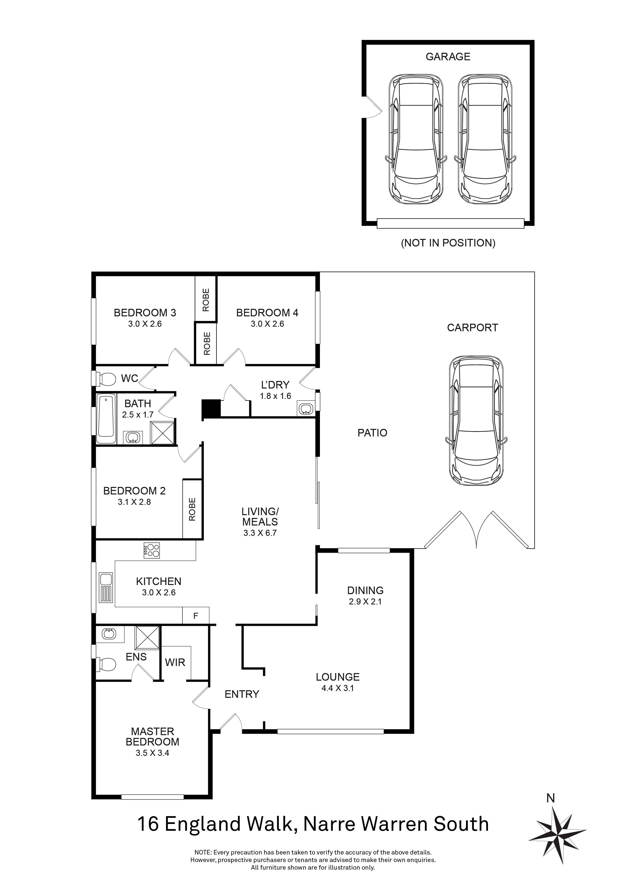 16 England Walk, Narre Warren South, VIC 3805 - Thumbnail 1 - 07/12/2022