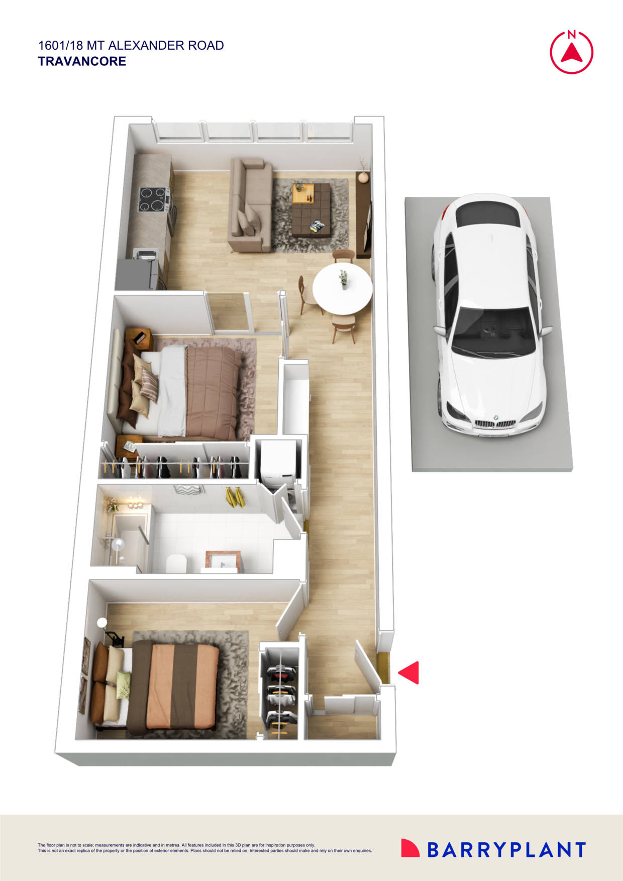 1601/18 Mt Alexander Road, Travancore, VIC 3032 - Thumbnail 1 - 21/07/2025