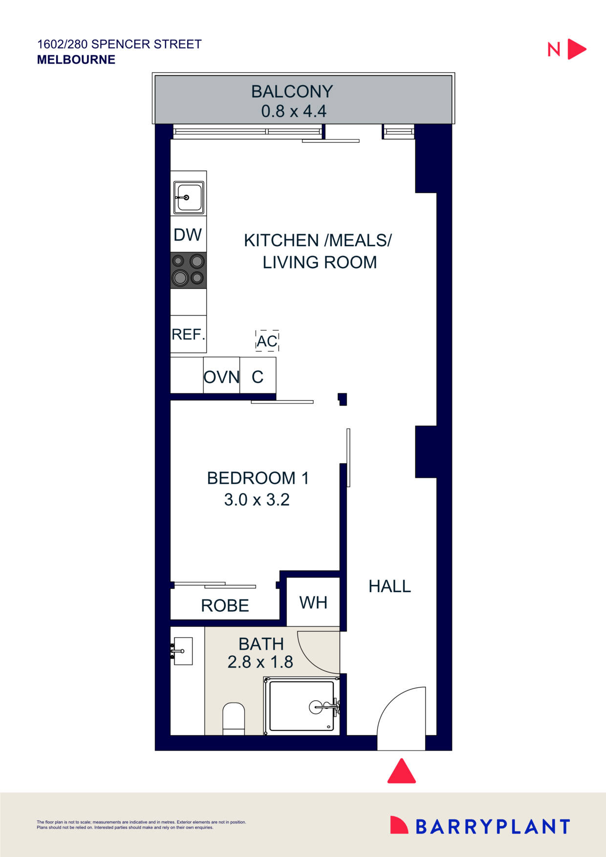 1602/280 Spencer Street, Melbourne, VIC 3000 - Thumbnail 1 - 09/07/2024