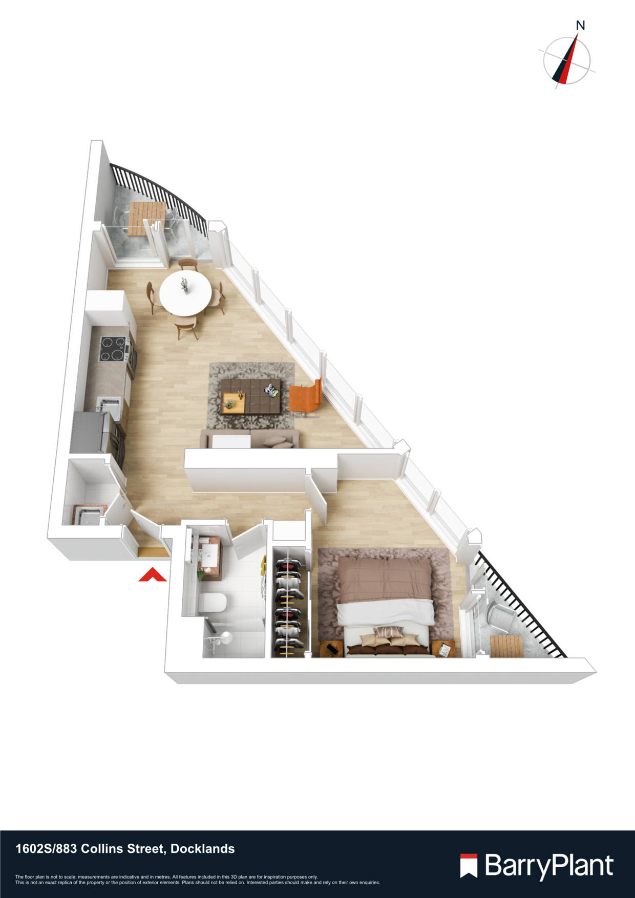 1602S/883 Collins Street, Docklands, VIC 3008 - Thumbnail 1 - 04/11/2022