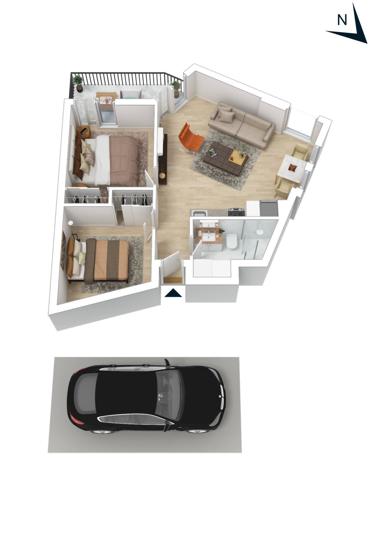 1603/673 La Trobe Street, Docklands, VIC 3008 - Thumbnail 1 - 04/07/2022