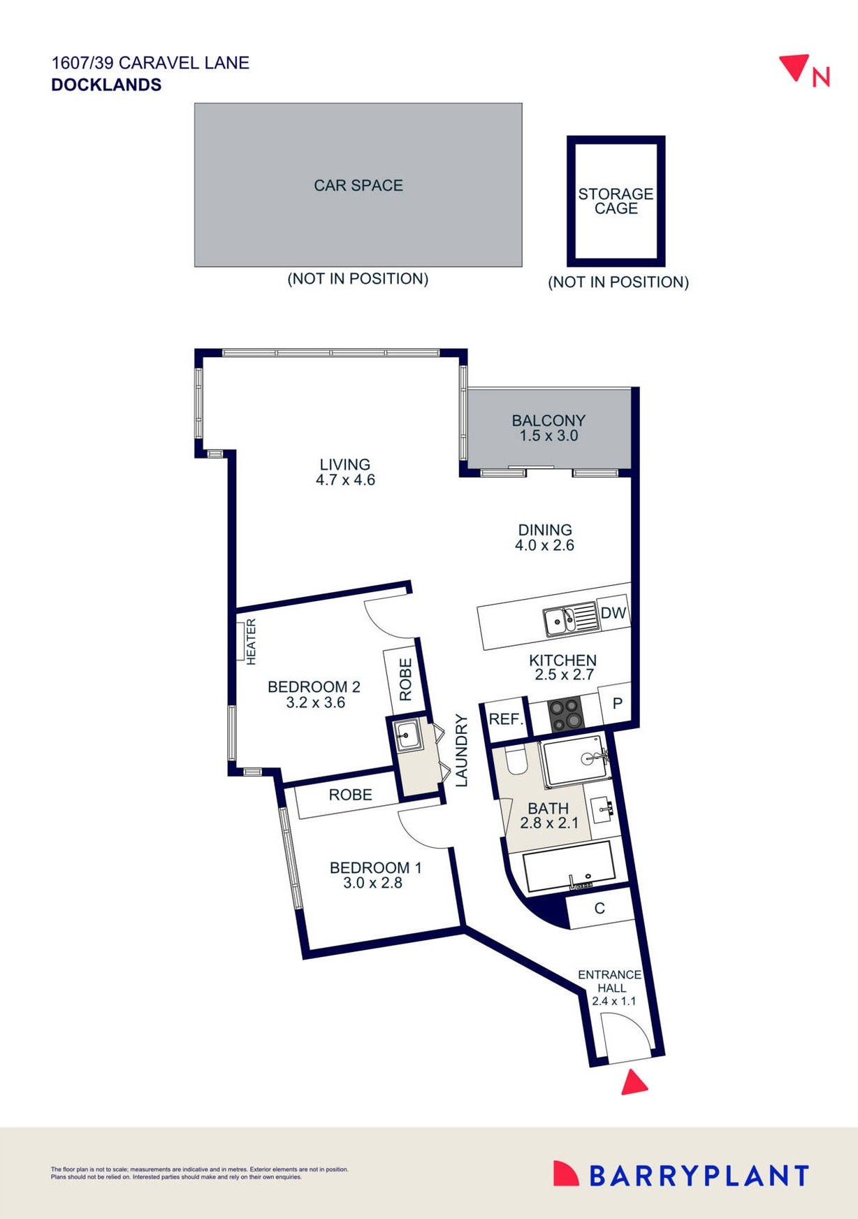 1607/39 Caravel Lane, Docklands, VIC 3008 - Thumbnail 1 - 12/09/2024