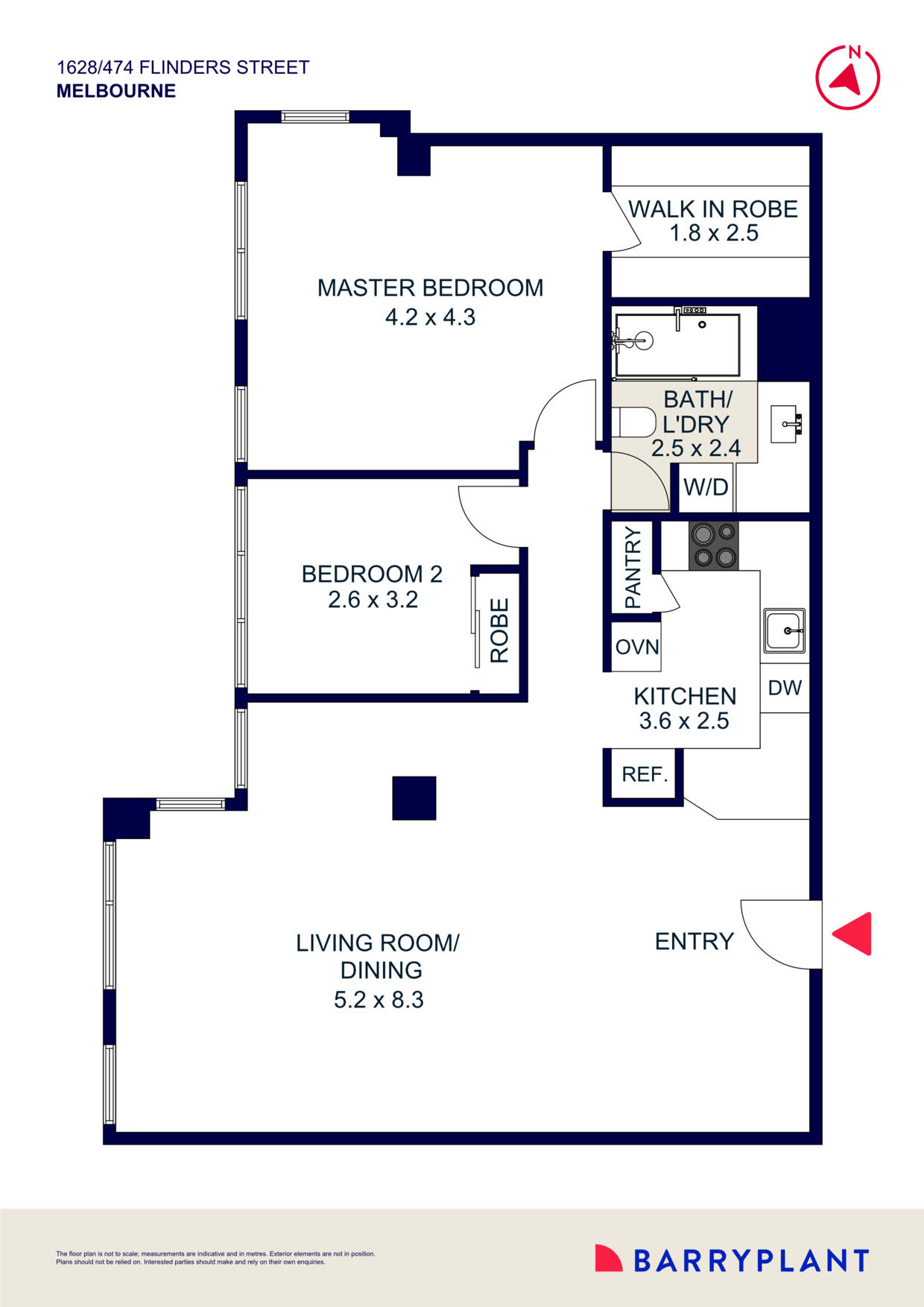1628/474 Flinders Street, Melbourne, VIC 3000 - Thumbnail 1 - 14/10/2024