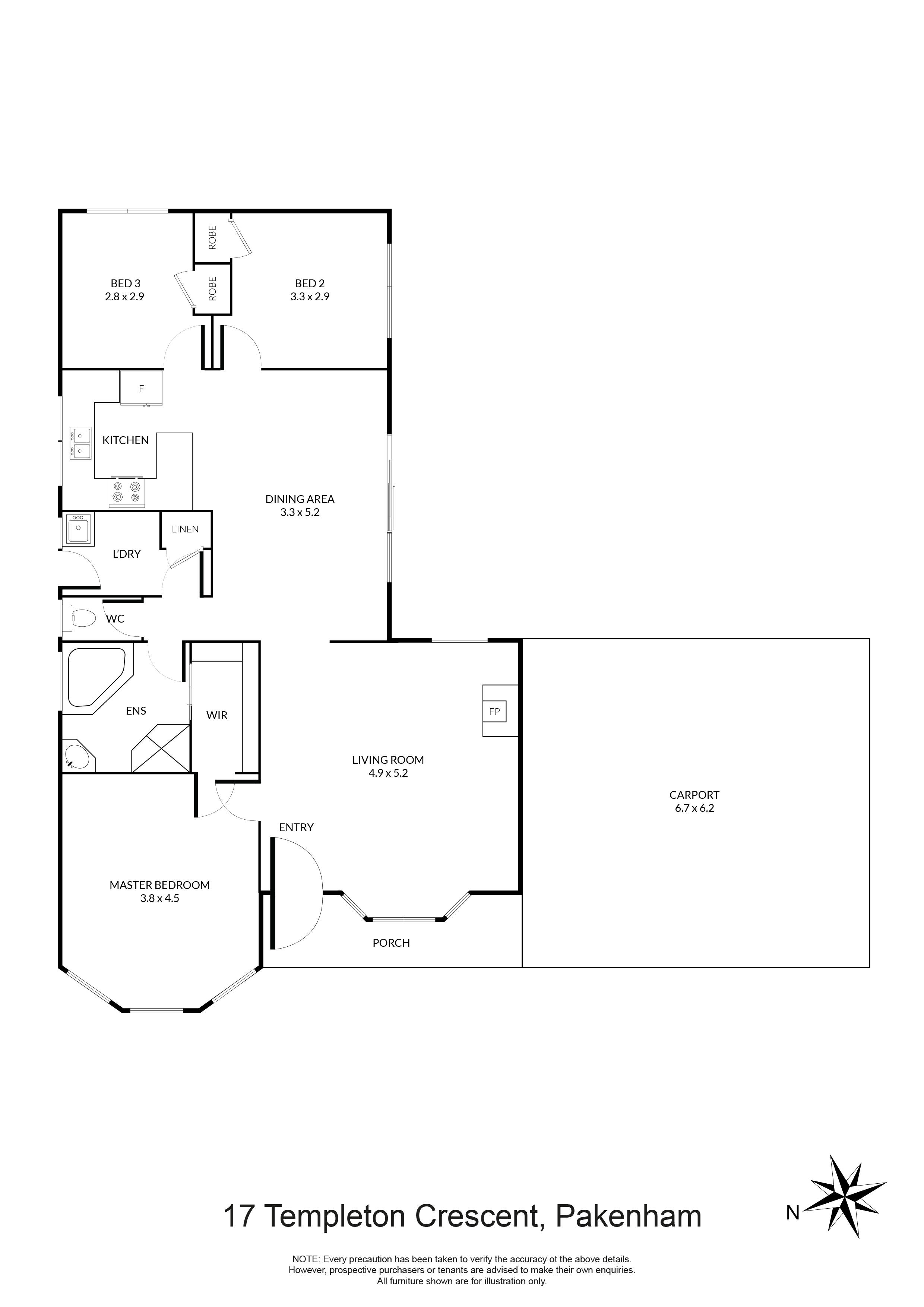 17 Templeton Crescent, Pakenham, VIC 3810 - Thumbnail 1 - 07/03/2025
