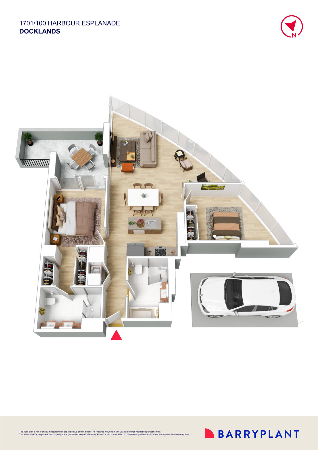 1701/100 Harbour Esplanade, Docklands, VIC 3008 - Thumbnail 1 - 11/06/2025