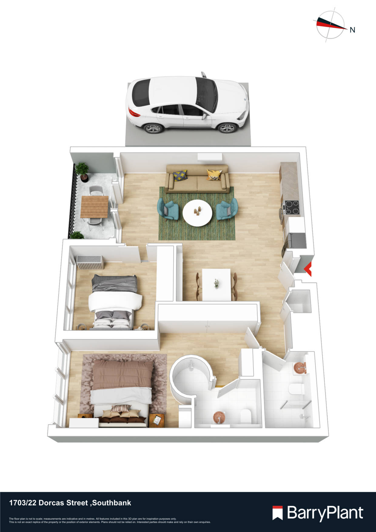1703/22 Dorcas Street, Southbank, VIC 3006 - Thumbnail 1 - 23/01/2023