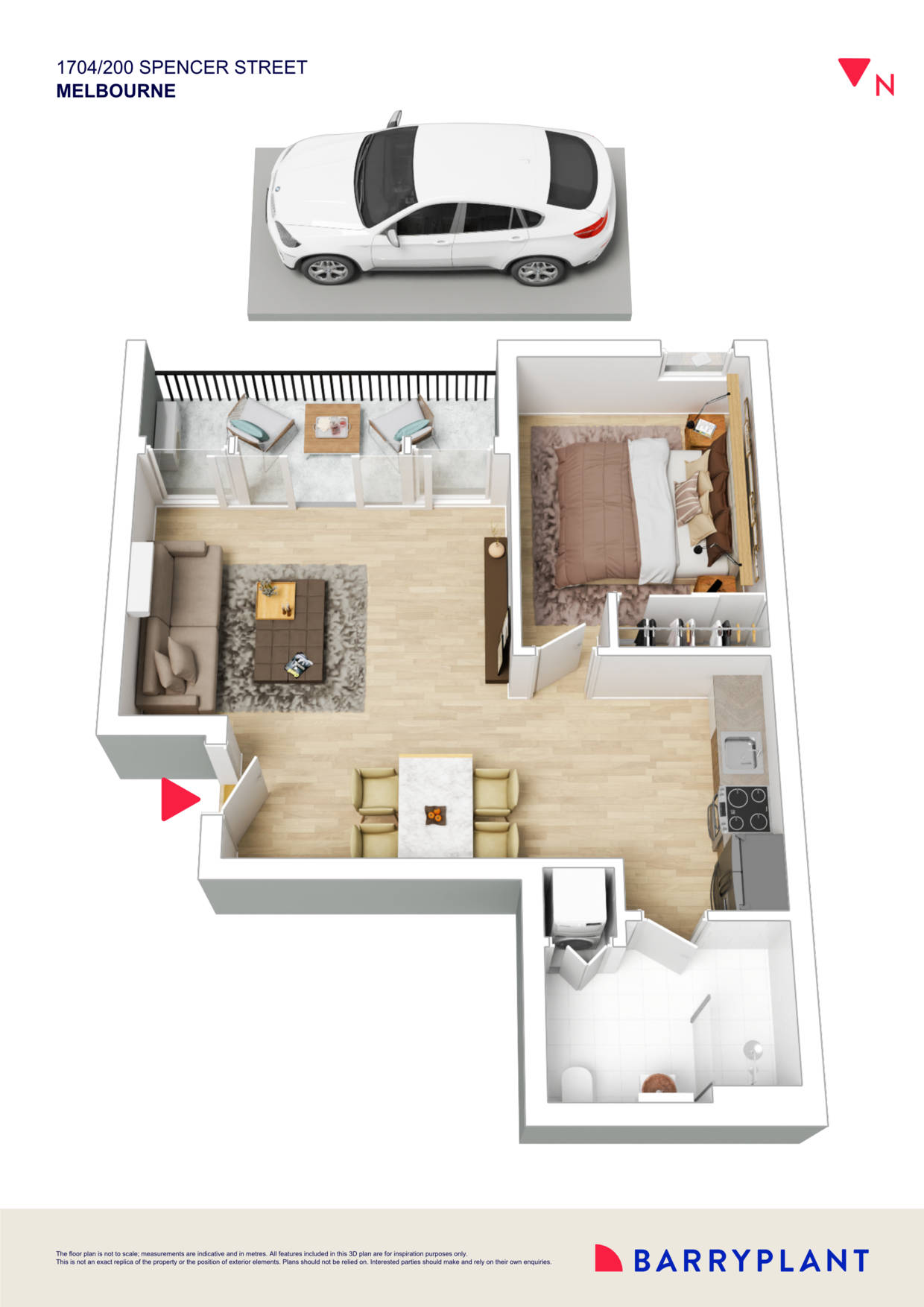 1704/200 Spencer Street, Melbourne, VIC 3000 - Thumbnail 1 - 12/02/2024