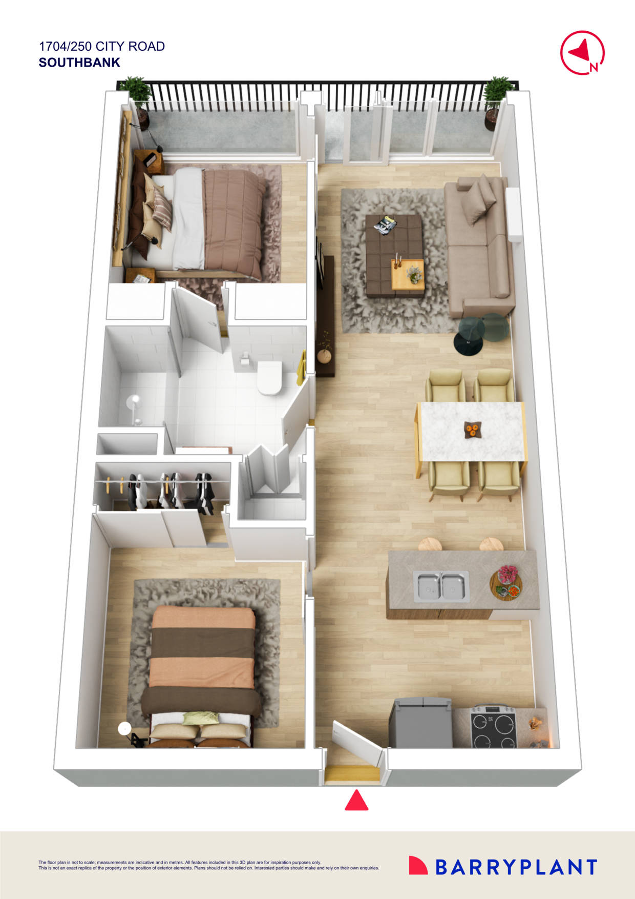 1704/250 City Road, Southbank, VIC 3006 - Thumbnail 1 - 29/04/2025