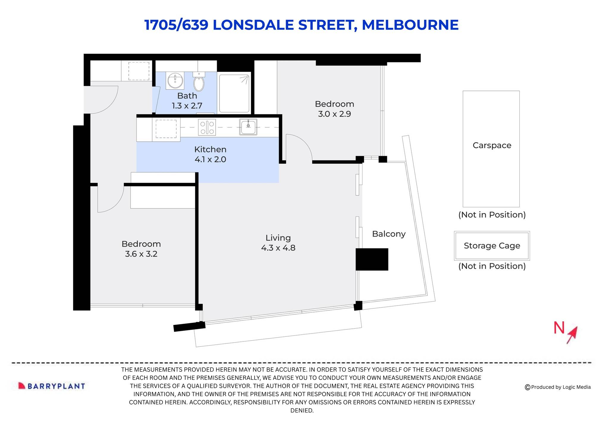 1705/639 Lonsdale Street, Melbourne, VIC 3000 - Thumbnail 1 - 24/10/2025