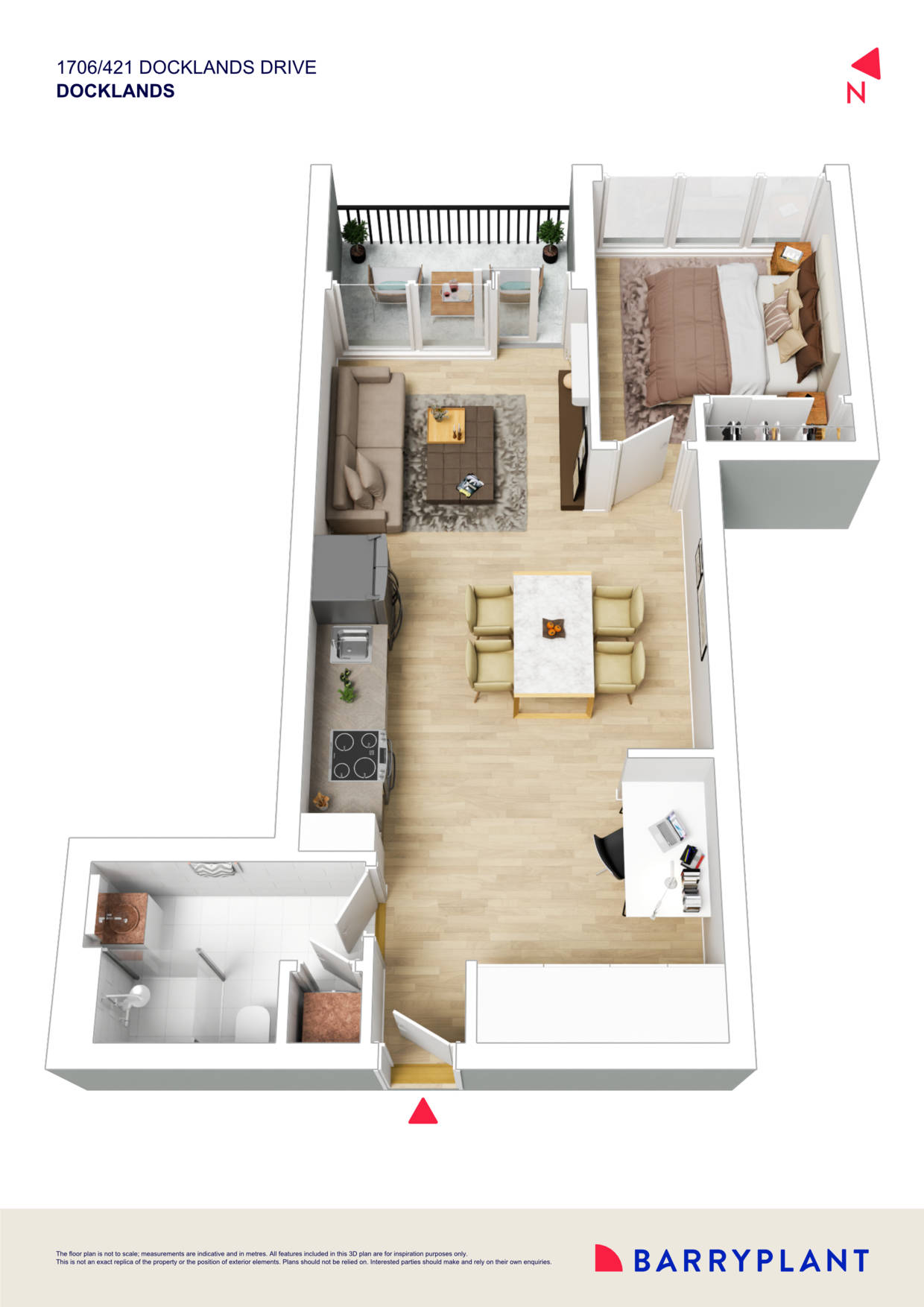 1706/421 Docklands Drive, Docklands, VIC 3008 - Thumbnail 1 - 14/06/2024