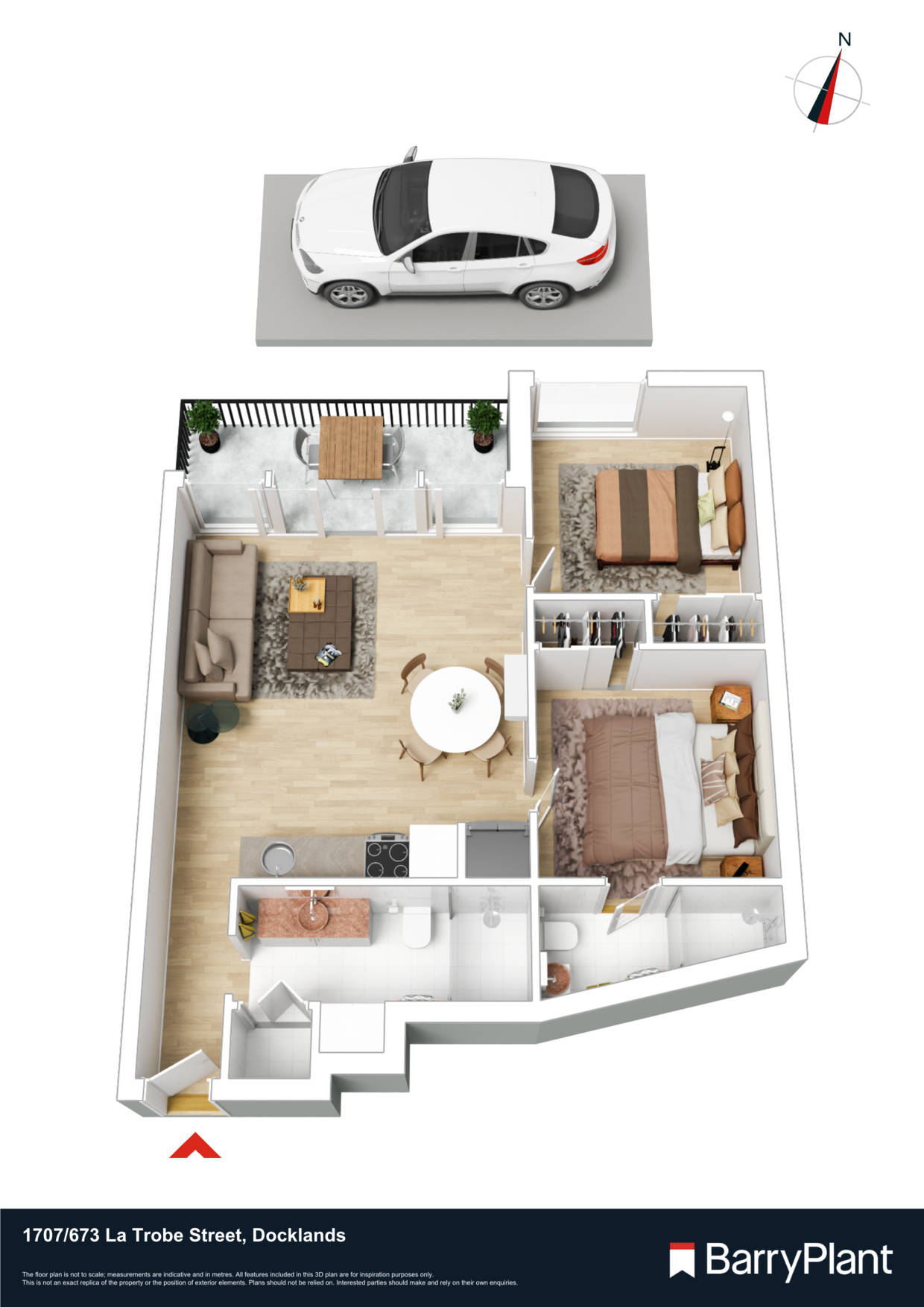 1707/673 La Trobe Street, Docklands, VIC 3008 - Thumbnail 1 - 23/05/2023