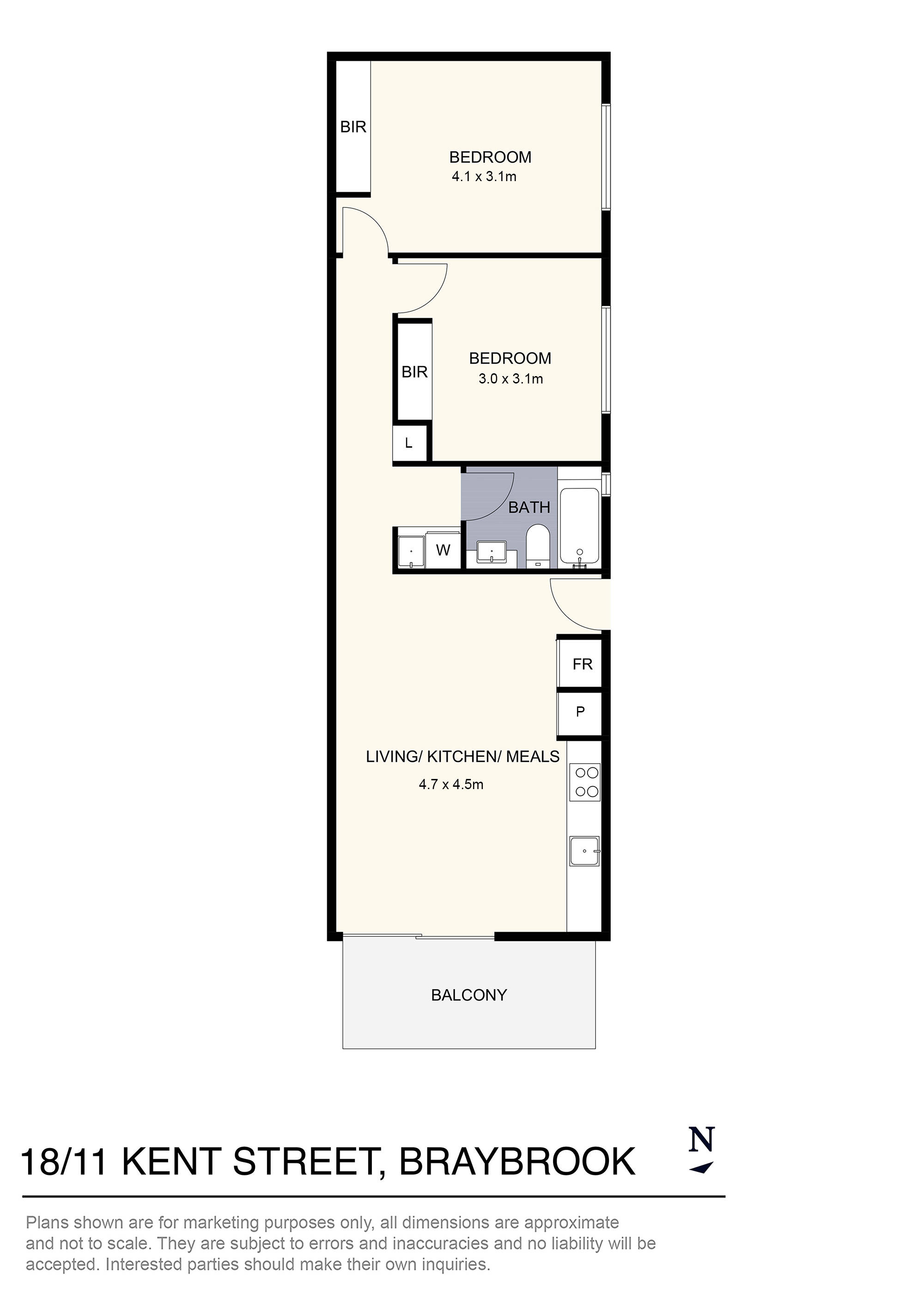 18/11 Kent Street, Braybrook, VIC 3019 - Thumbnail 1 - 02/10/2024