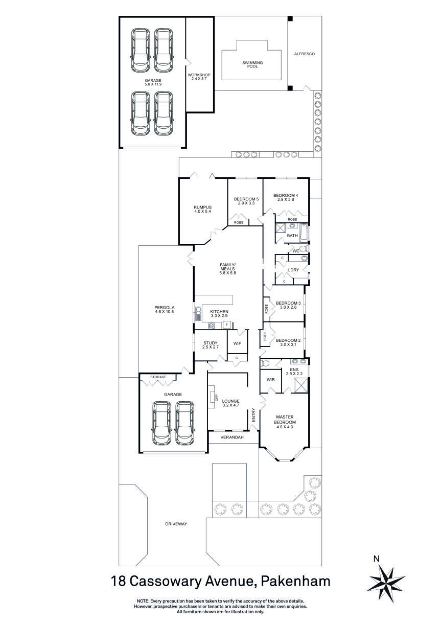 18 Cassowary Avenue, Pakenham, VIC 3810 - Thumbnail 1 - 31/08/2023