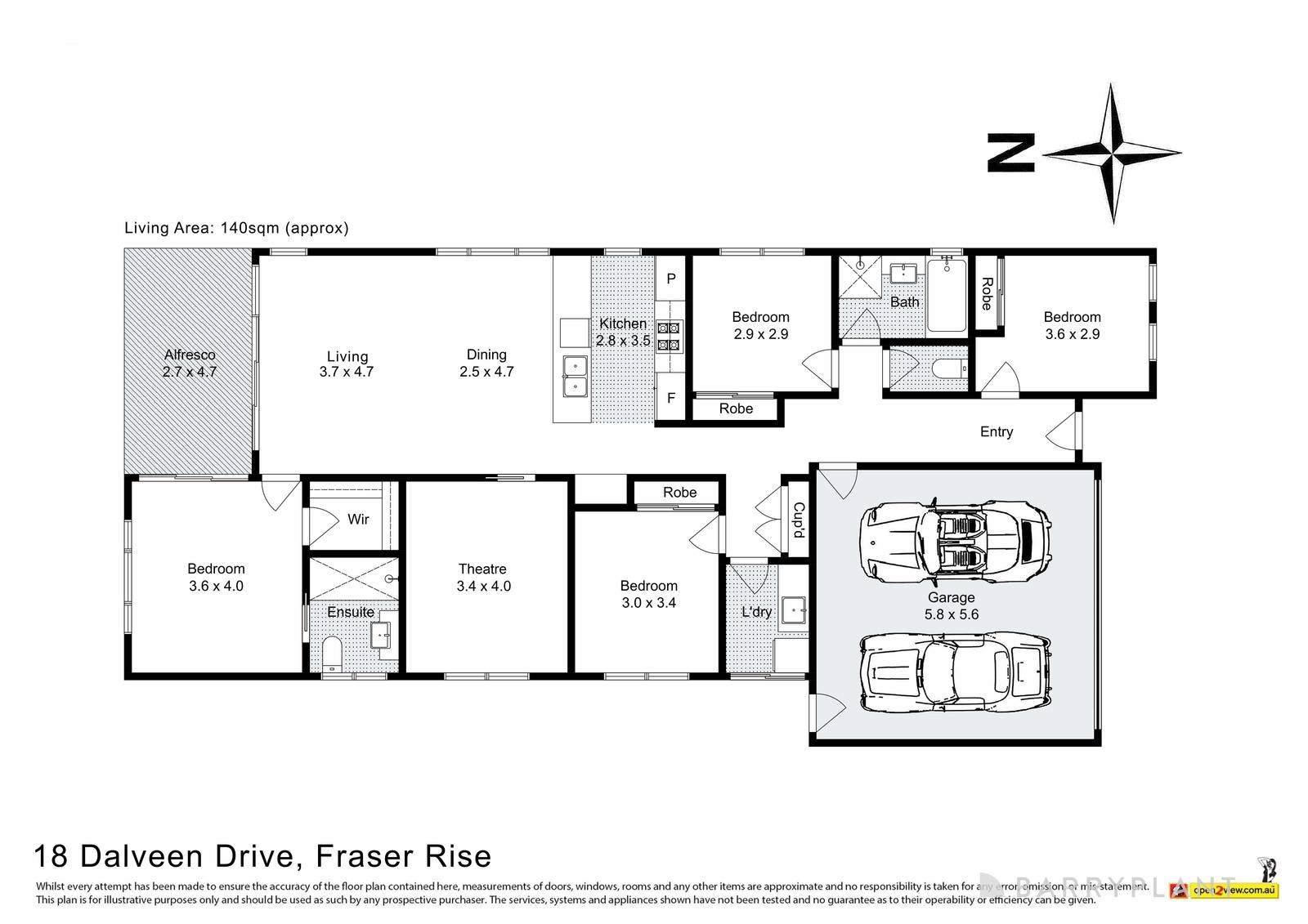18 Dalveen Drive, Fraser Rise, VIC 3336 - Thumbnail 1 - 30/07/2024