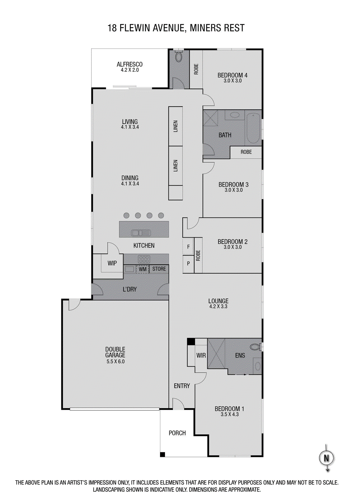 18 Flewin Avenue, Miners Rest, VIC 3352 - Thumbnail 1 - 15/08/2025