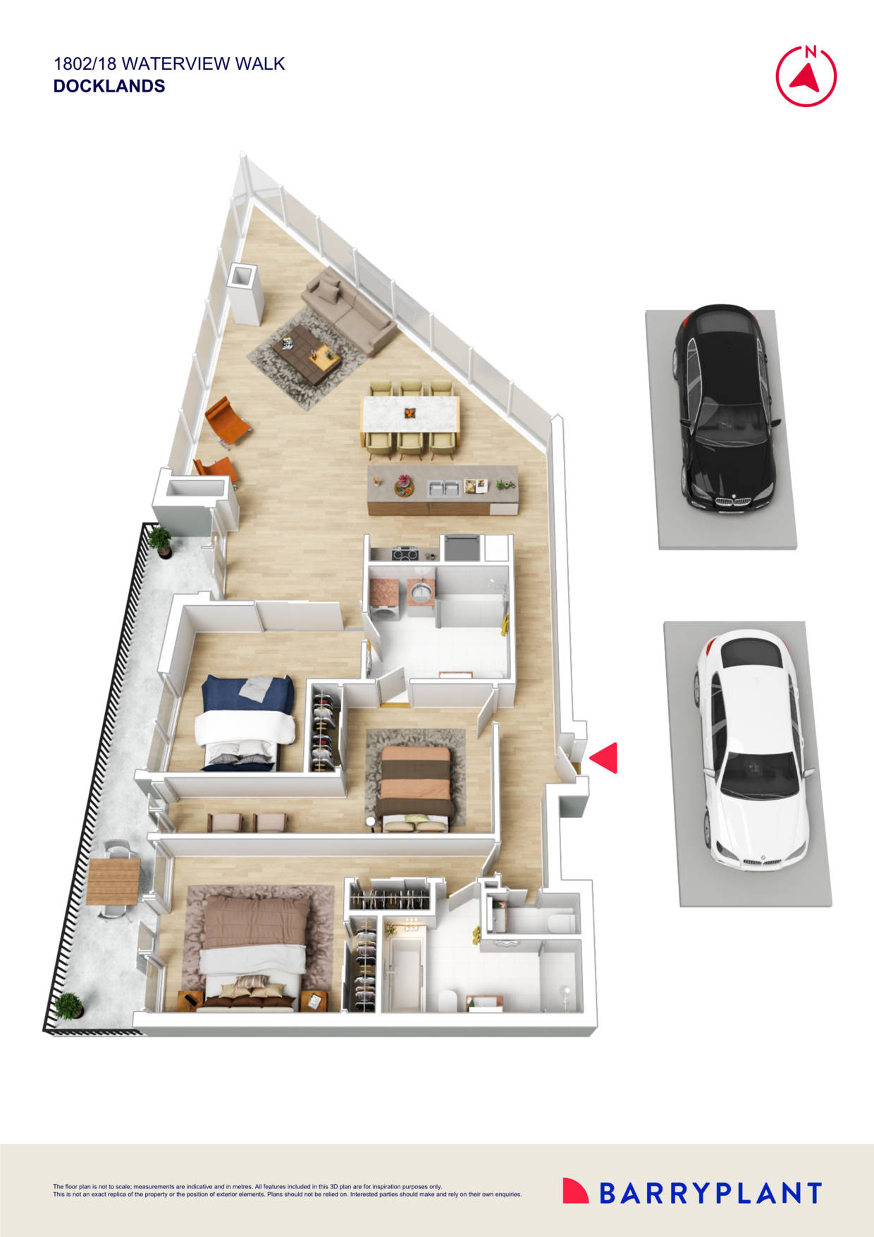 1802/18 Waterview Walk, Docklands, VIC 3008 - Thumbnail 1 - 22/08/2025