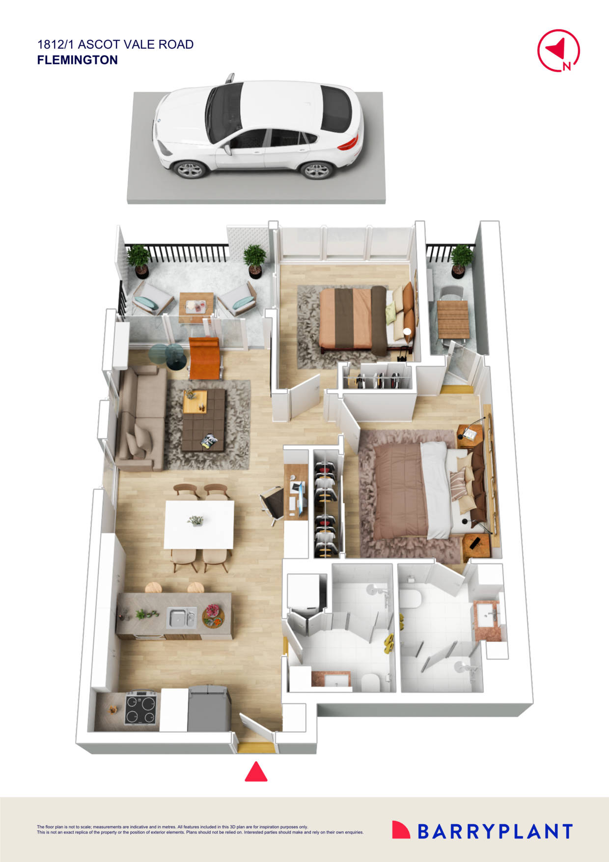 1812/1 Ascot Vale Road, Flemington, VIC 3031 - Thumbnail 1 - 10/07/2025