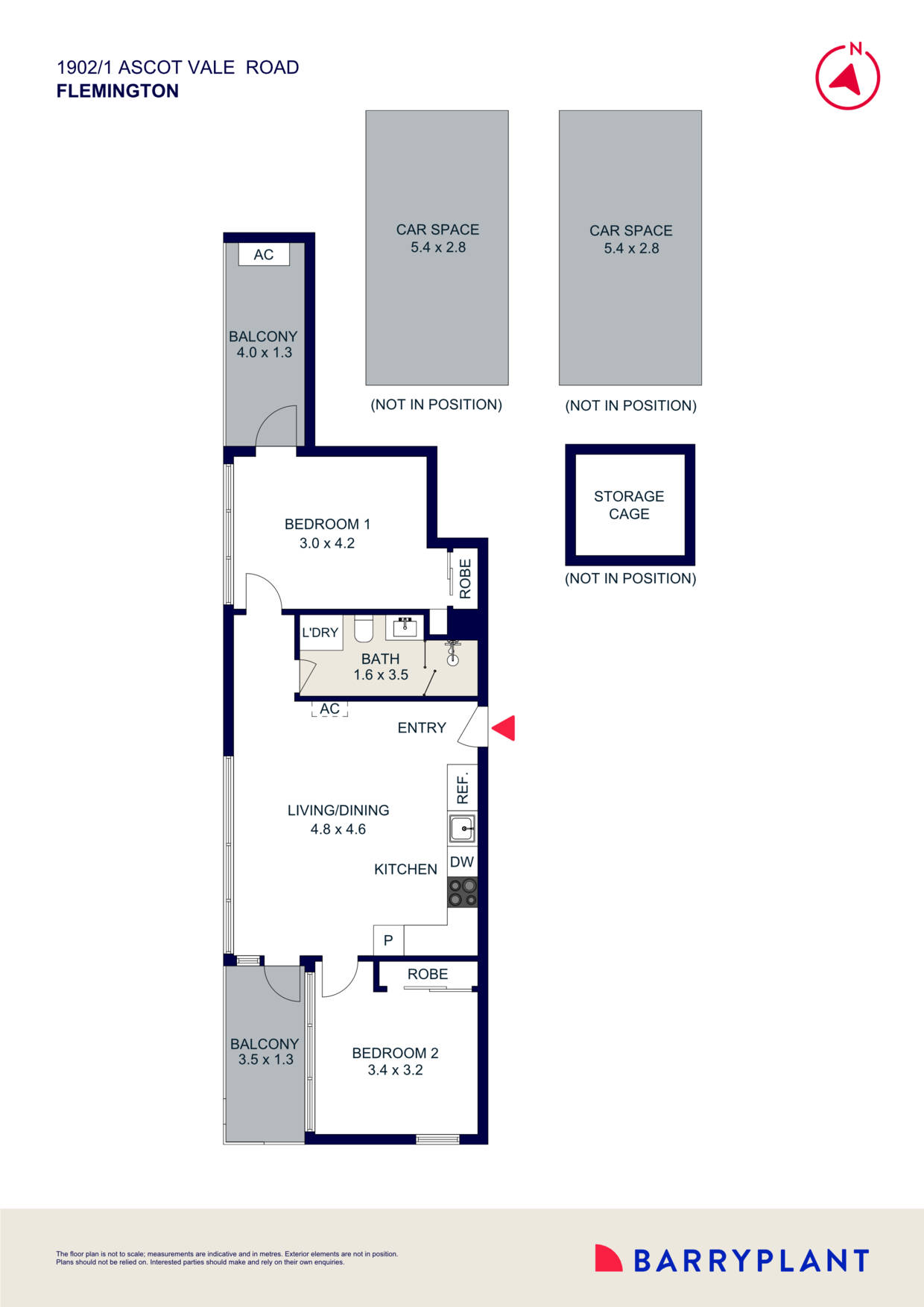 1902/1 Ascot Vale Road, Flemington, VIC 3031 - Thumbnail 1 - 13/11/2024