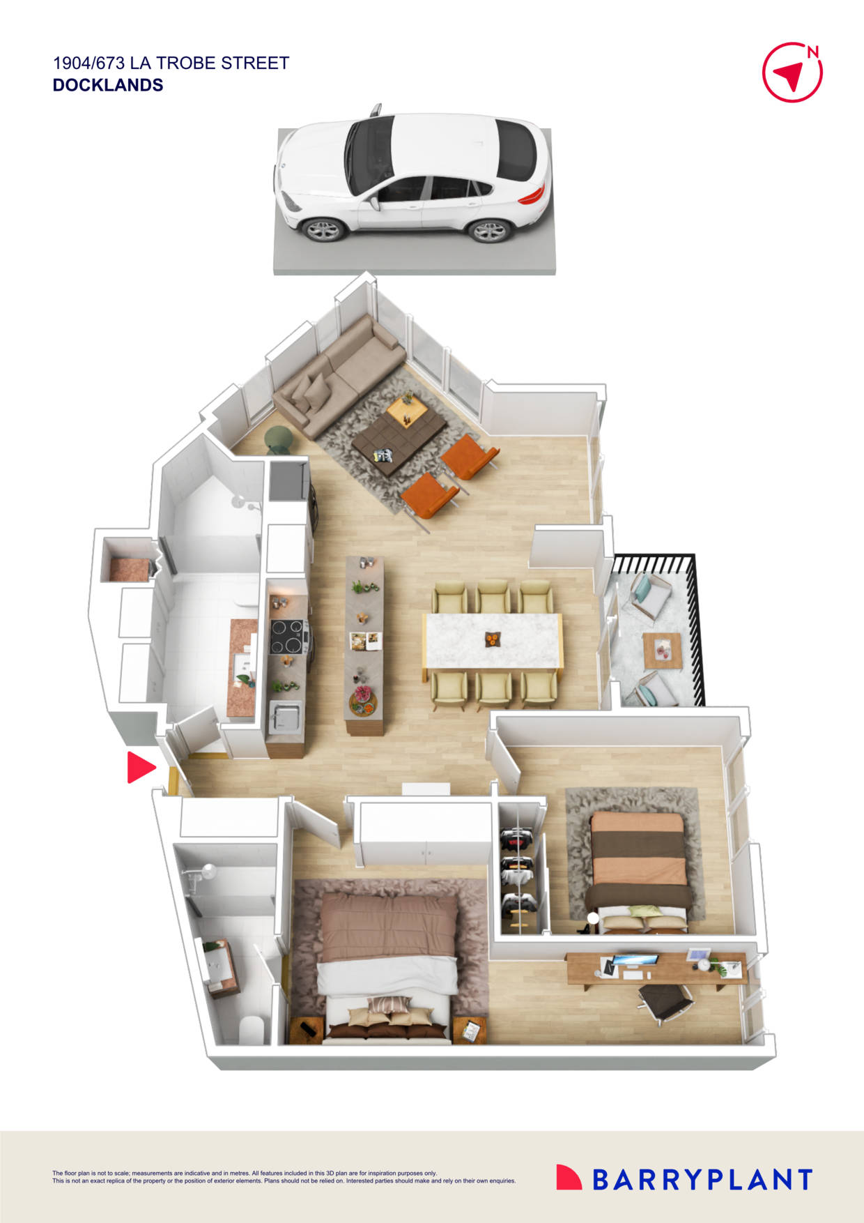1904/673 La Trobe Street, Docklands, VIC 3008 - Thumbnail 1 - 15/07/2025