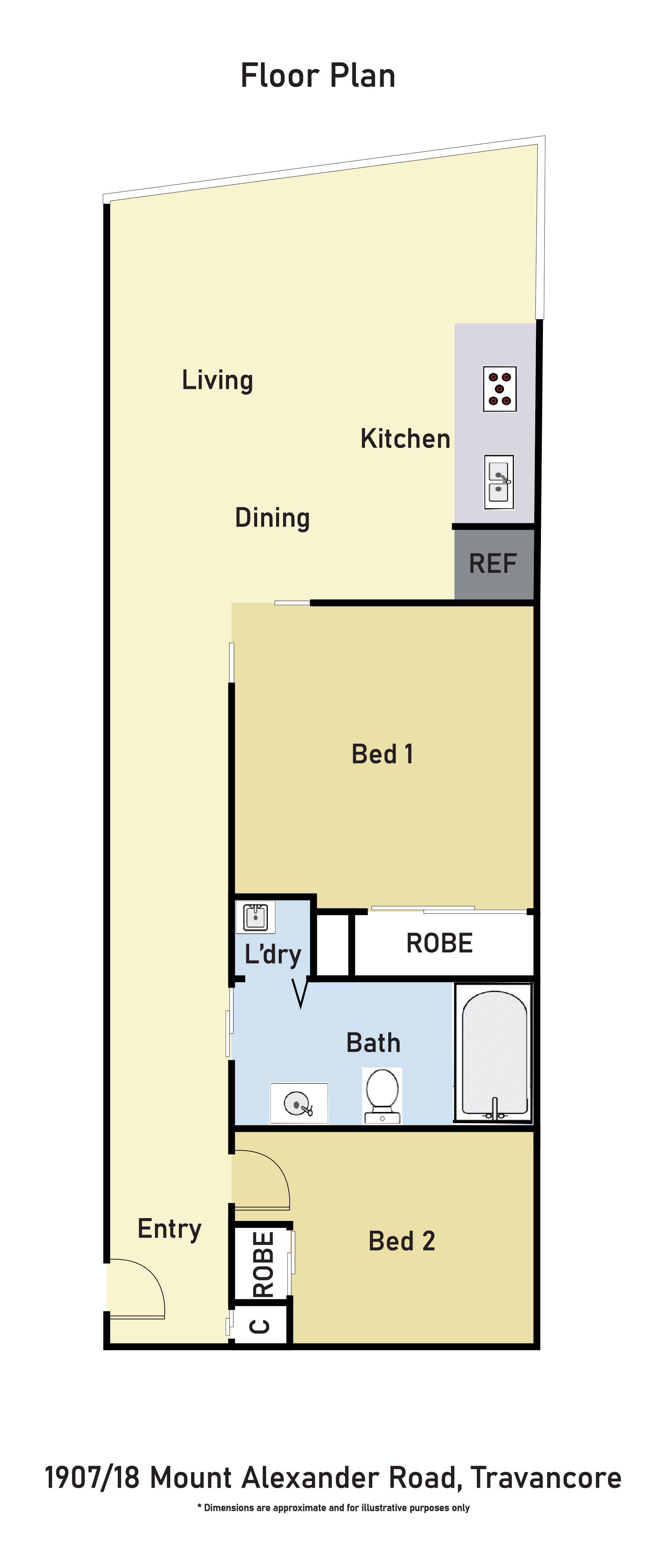 1907/18 Mount Alexander Road, Travancore, VIC 3032 - Thumbnail 1 - 27/10/2022