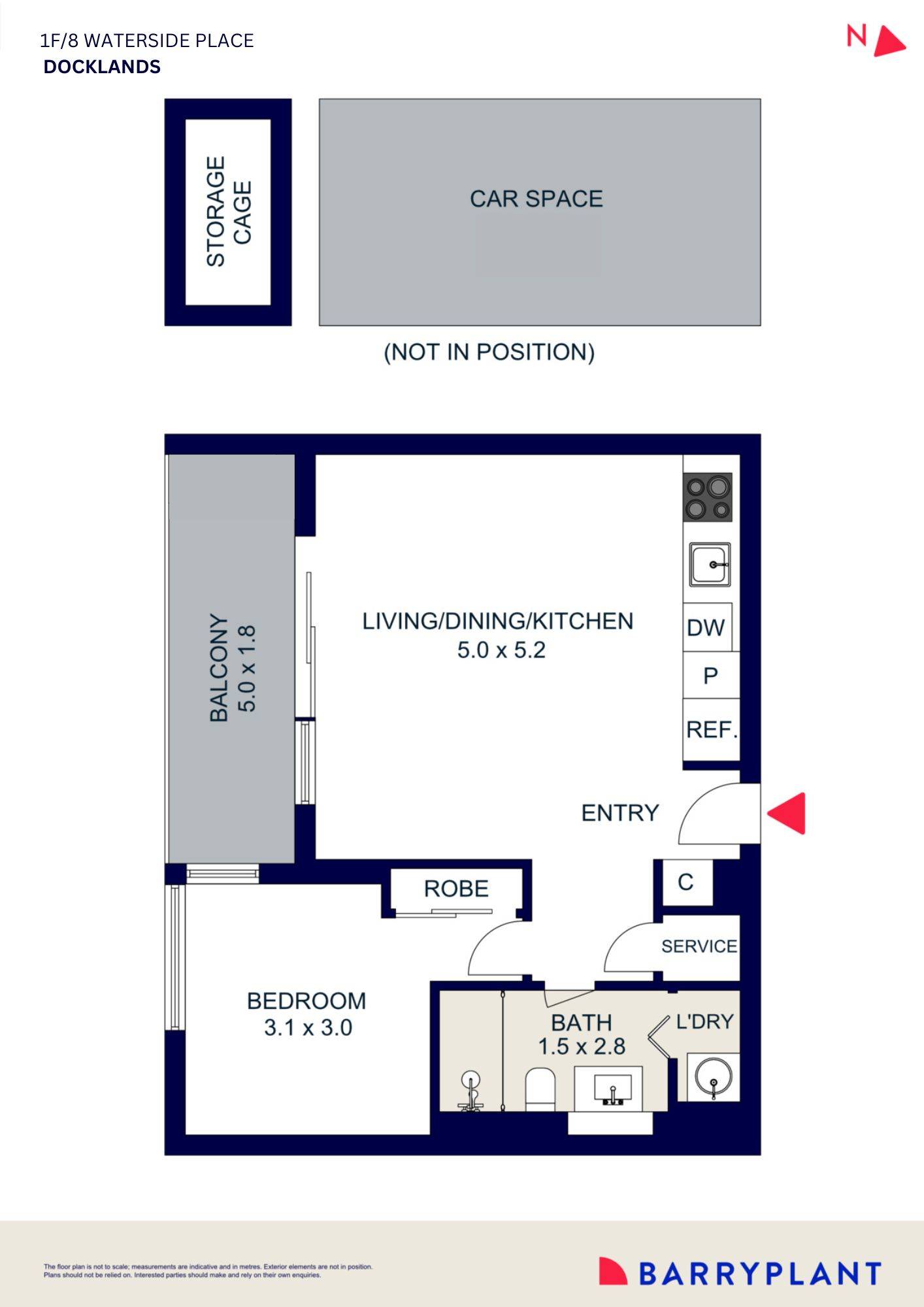 1F/8 Waterside Place, Docklands, VIC 3008 - Thumbnail 1 - 11/03/2025