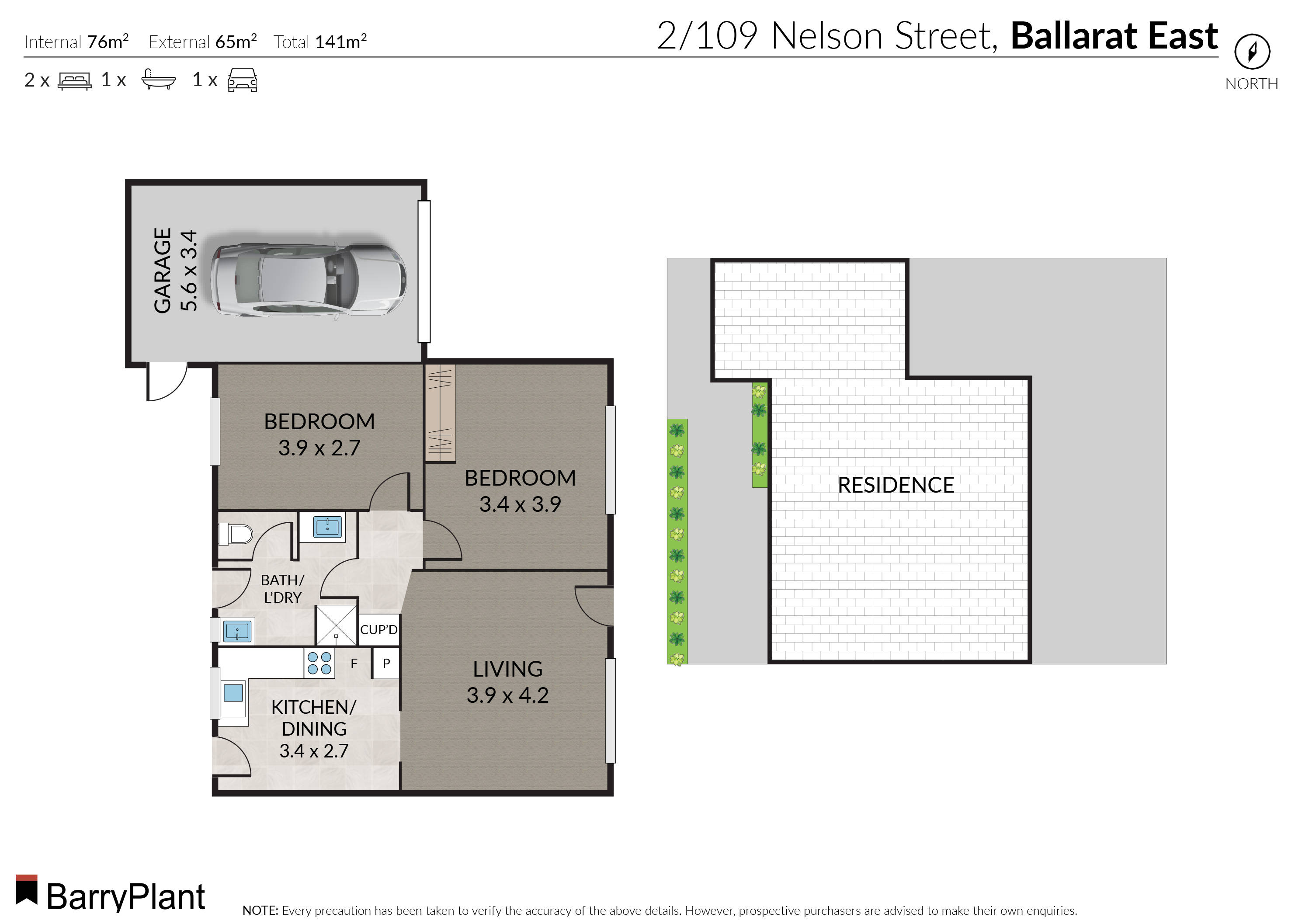 2/109 Nelson Street, Ballarat East, VIC 3350 - Thumbnail 1 - 21/04/2022