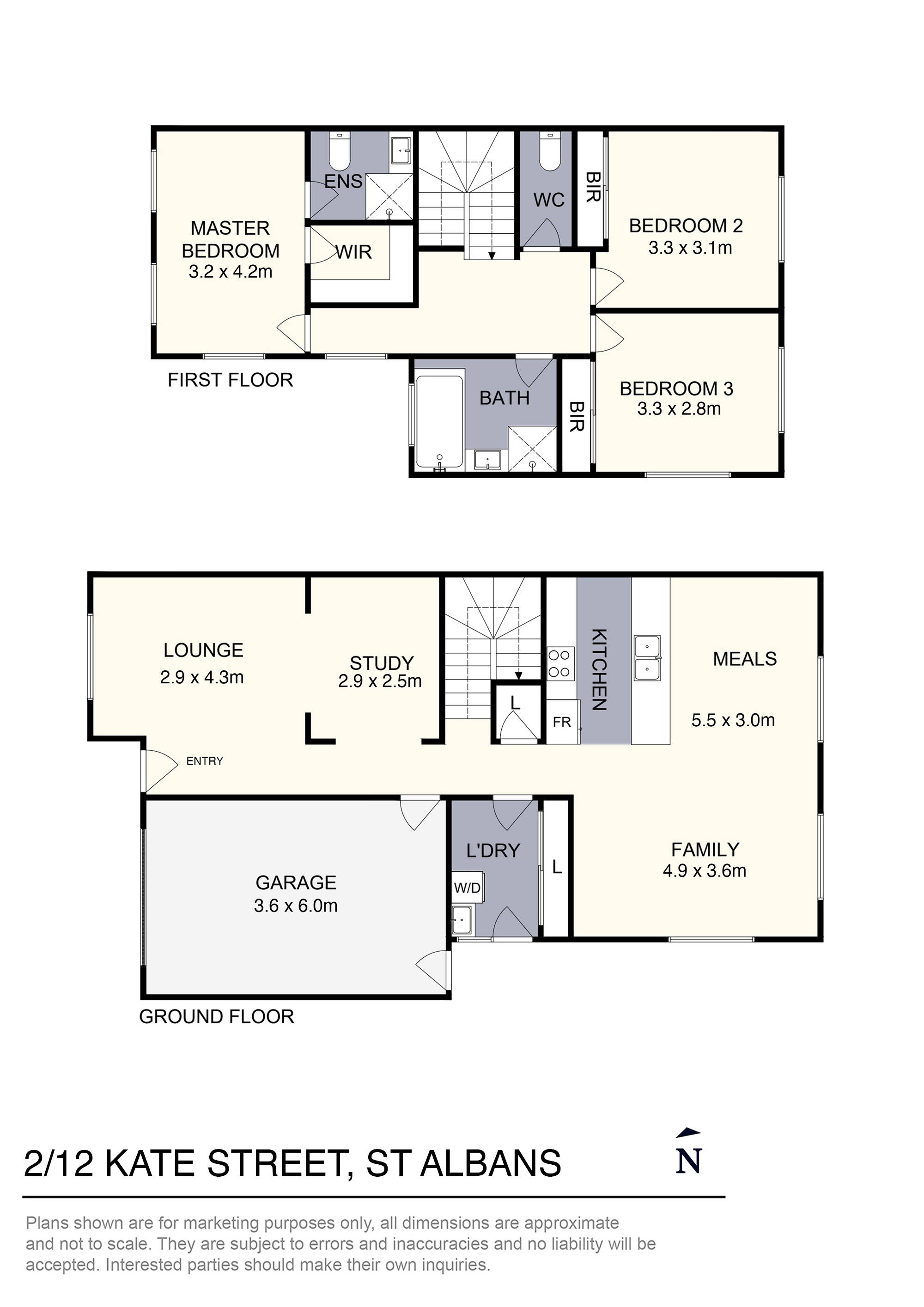 2/12 Kate Street, St Albans, VIC 3021 - Thumbnail 1 - 12/08/2026