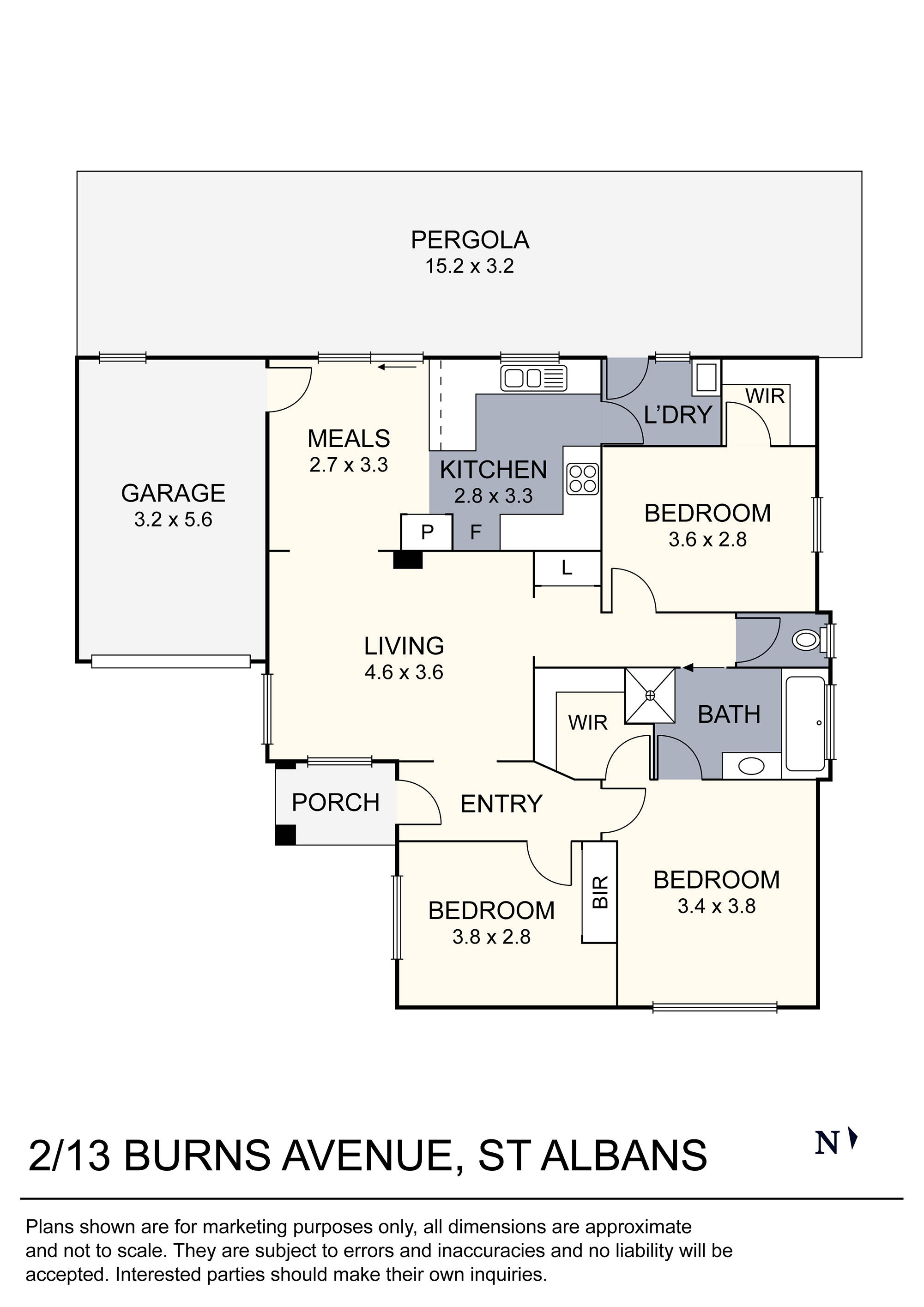 2/13 Burns Avenue, St Albans, VIC 3021 - Thumbnail 1 - 24/01/2024