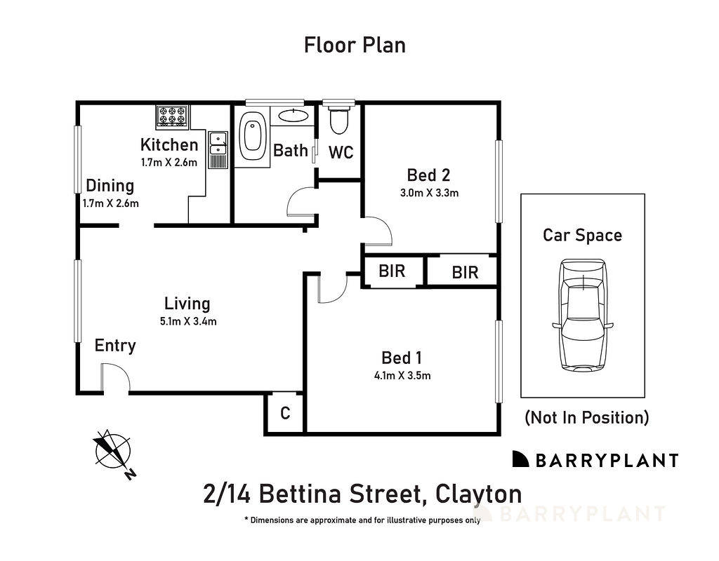2/14 Bettina Street, Clayton, VIC 3168 - Thumbnail 1 - 13/11/2025