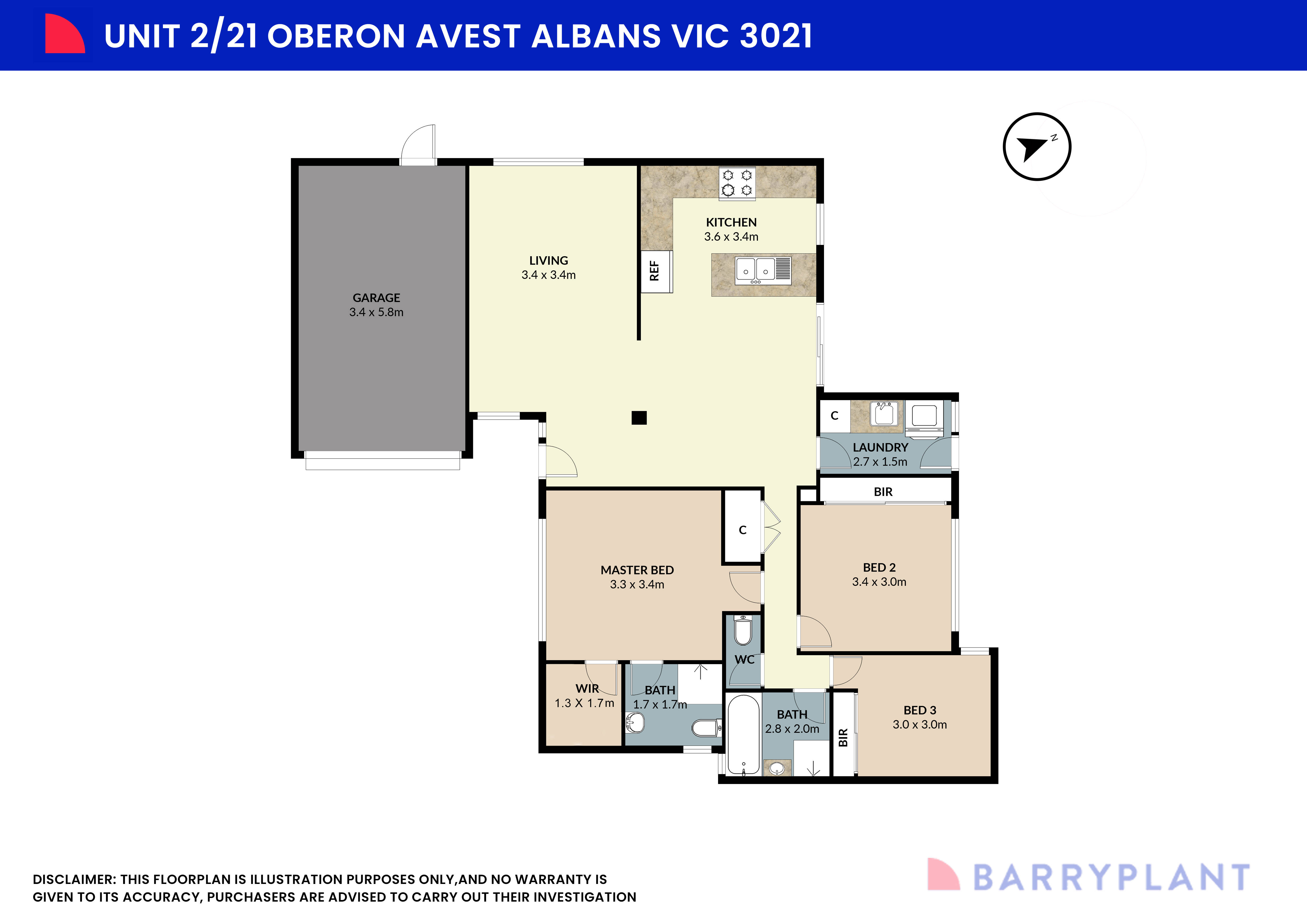 2/21 Oberon Avenue, St Albans, VIC 3021 - Thumbnail 1 - 18/07/2024