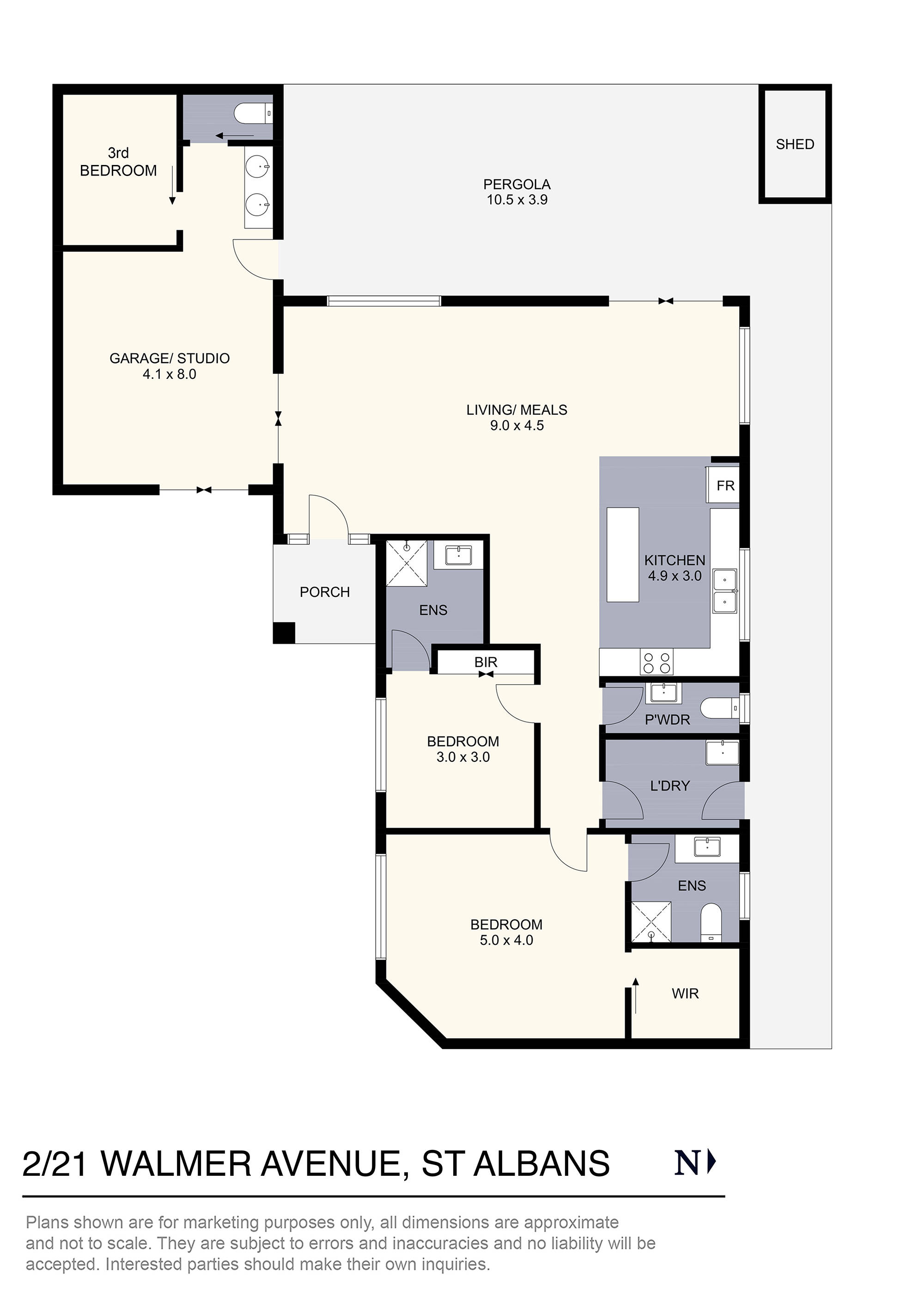 2/21 Walmer Avenue, St Albans, VIC 3021 - Thumbnail 1 - 10/02/2025