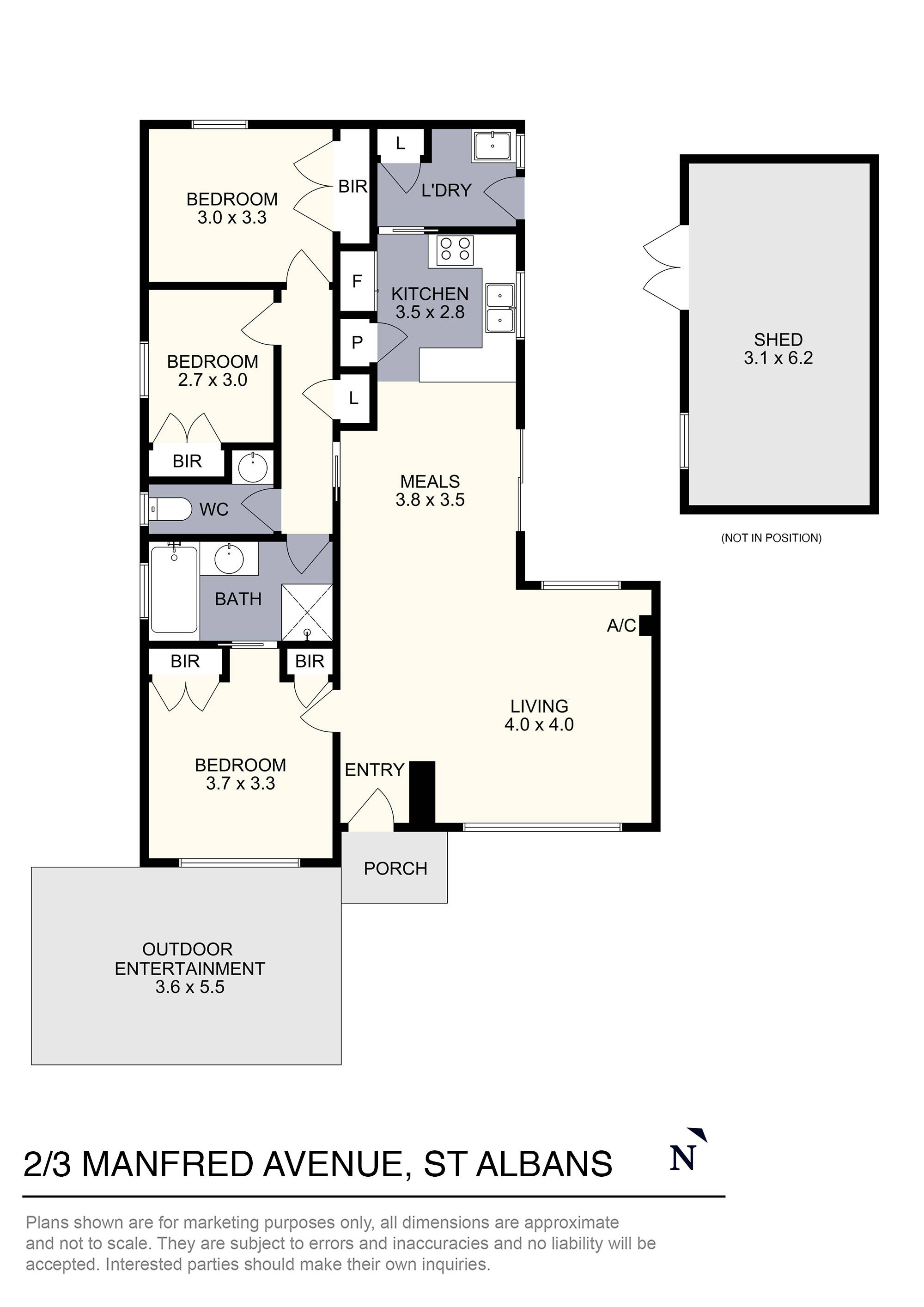 2/3 Manfred Avenue, St Albans, VIC 3021 - Thumbnail 1 - 20/11/2023