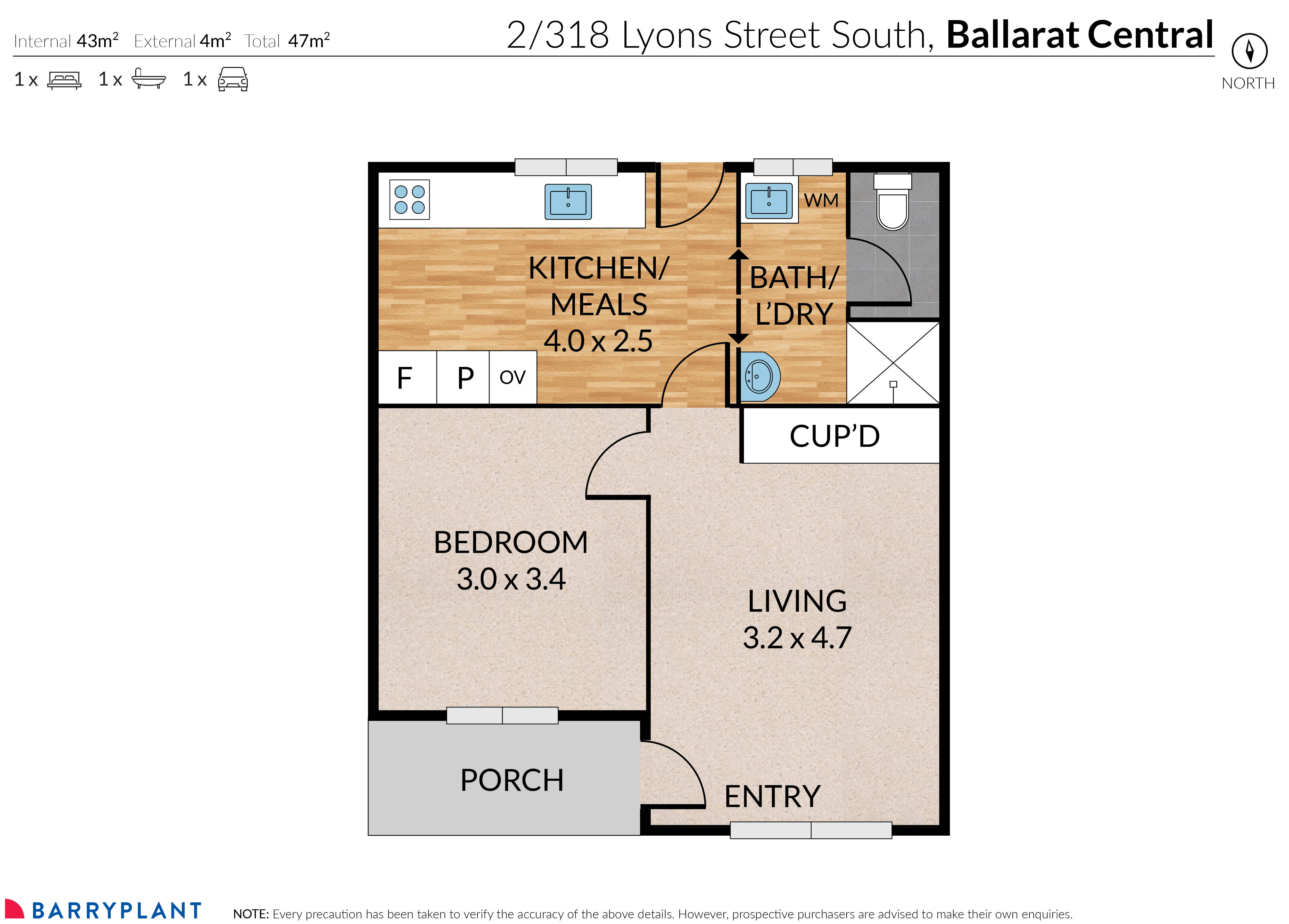 2/318 Lyons Street, Ballarat Central, VIC 3350 - Thumbnail 1 - 20/02/2025