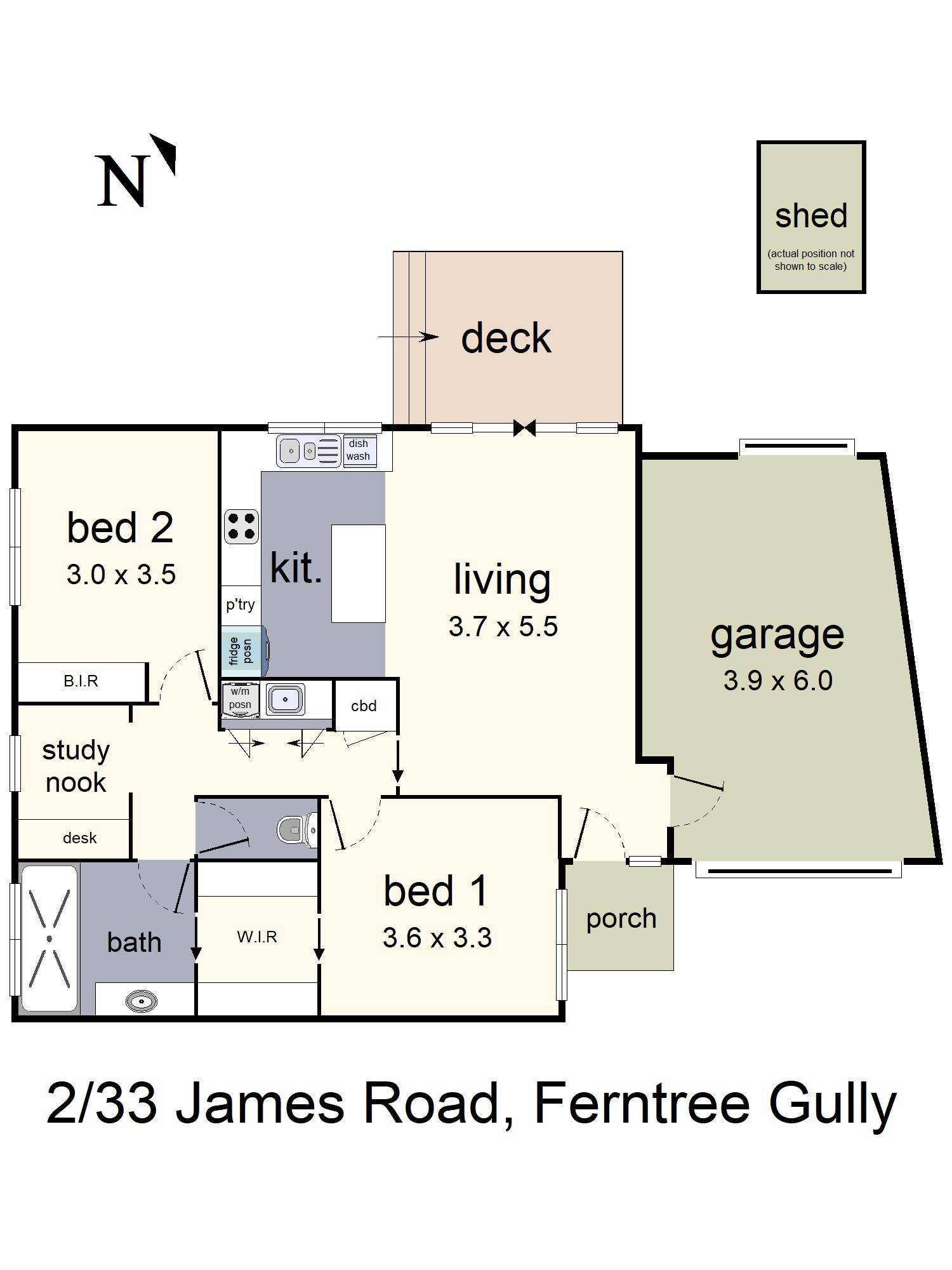 2/33 James Road, Ferntree Gully, VIC 3156 - Thumbnail 1 - 15/04/2025