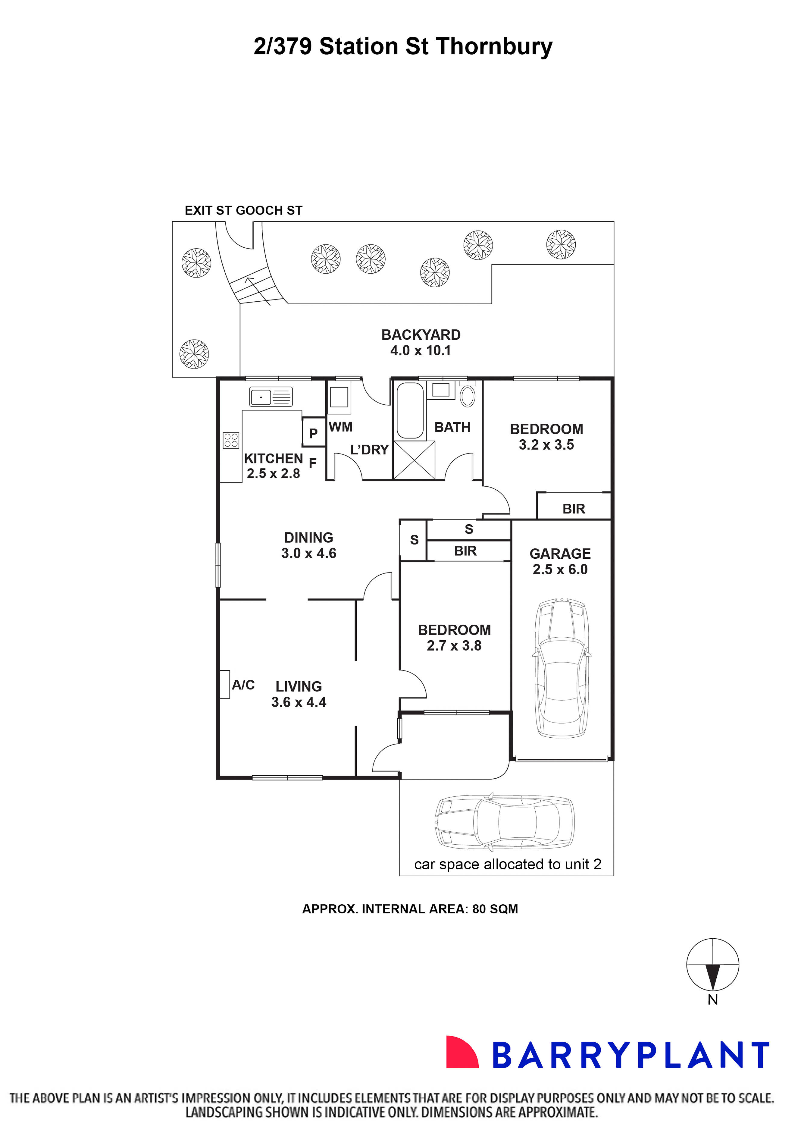 2/379 Station Street, Thornbury, VIC 3071 - Thumbnail 1 - 17/06/2024