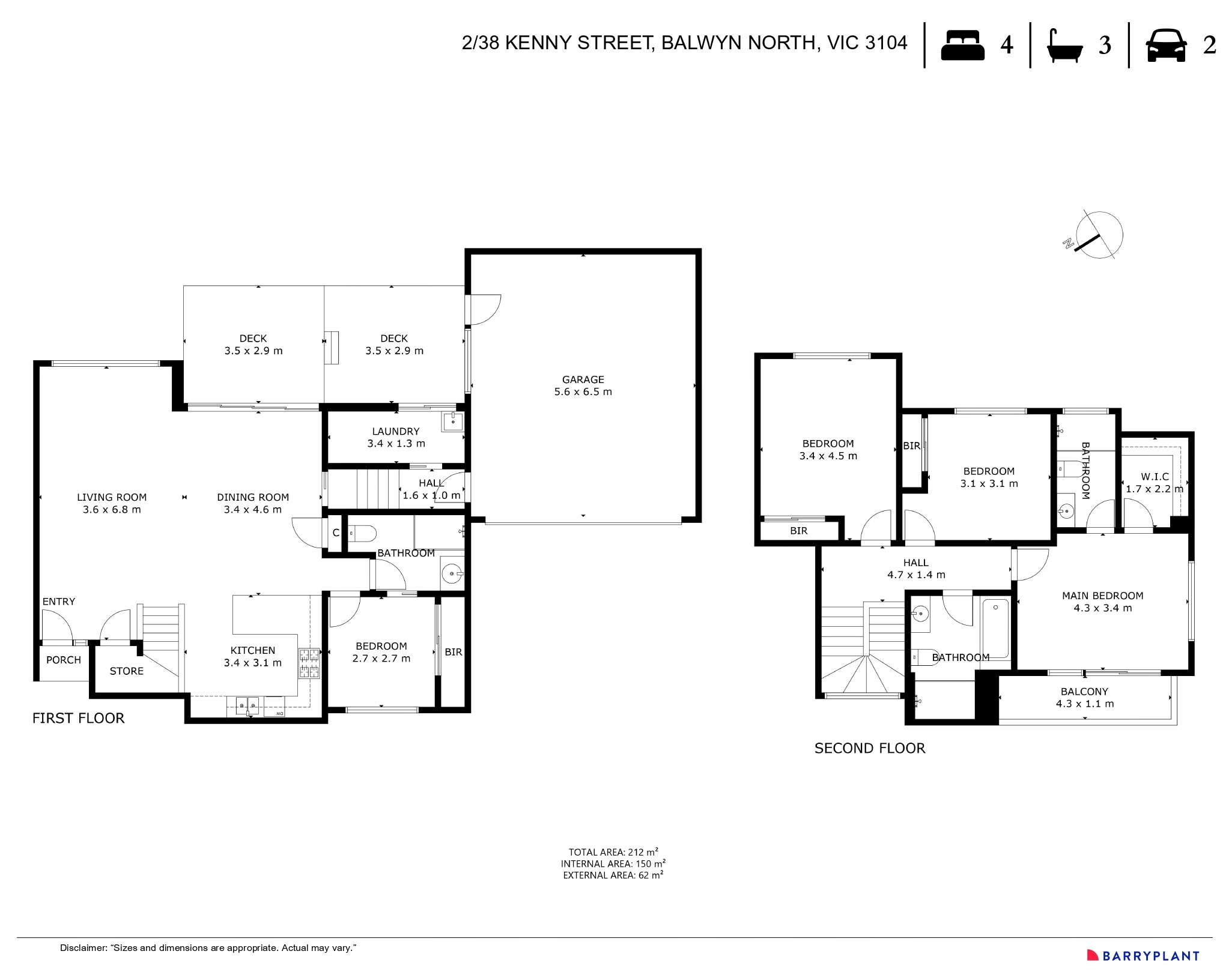 2/38 Kenny St, Balwyn North, VIC 3104 - Thumbnail 1 - 21/08/2026