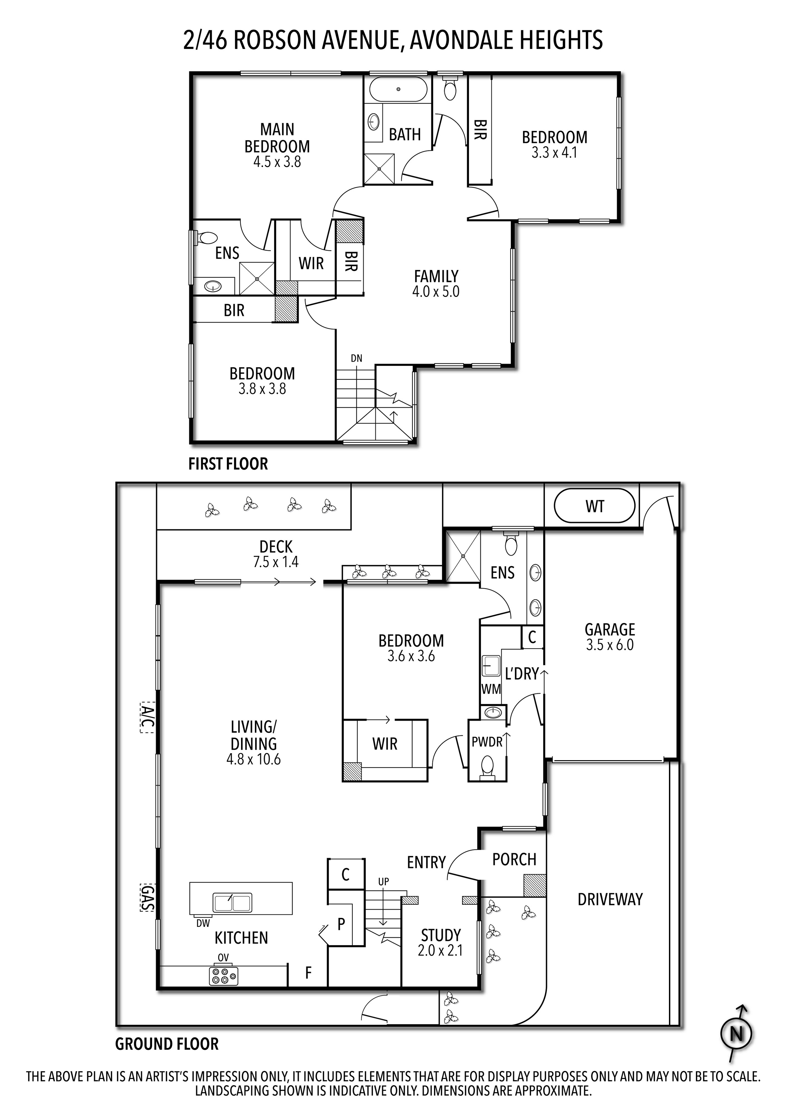 2/46 Robson Avenue, Avondale Heights, VIC 3034 - Thumbnail 1 - 23/08/2024