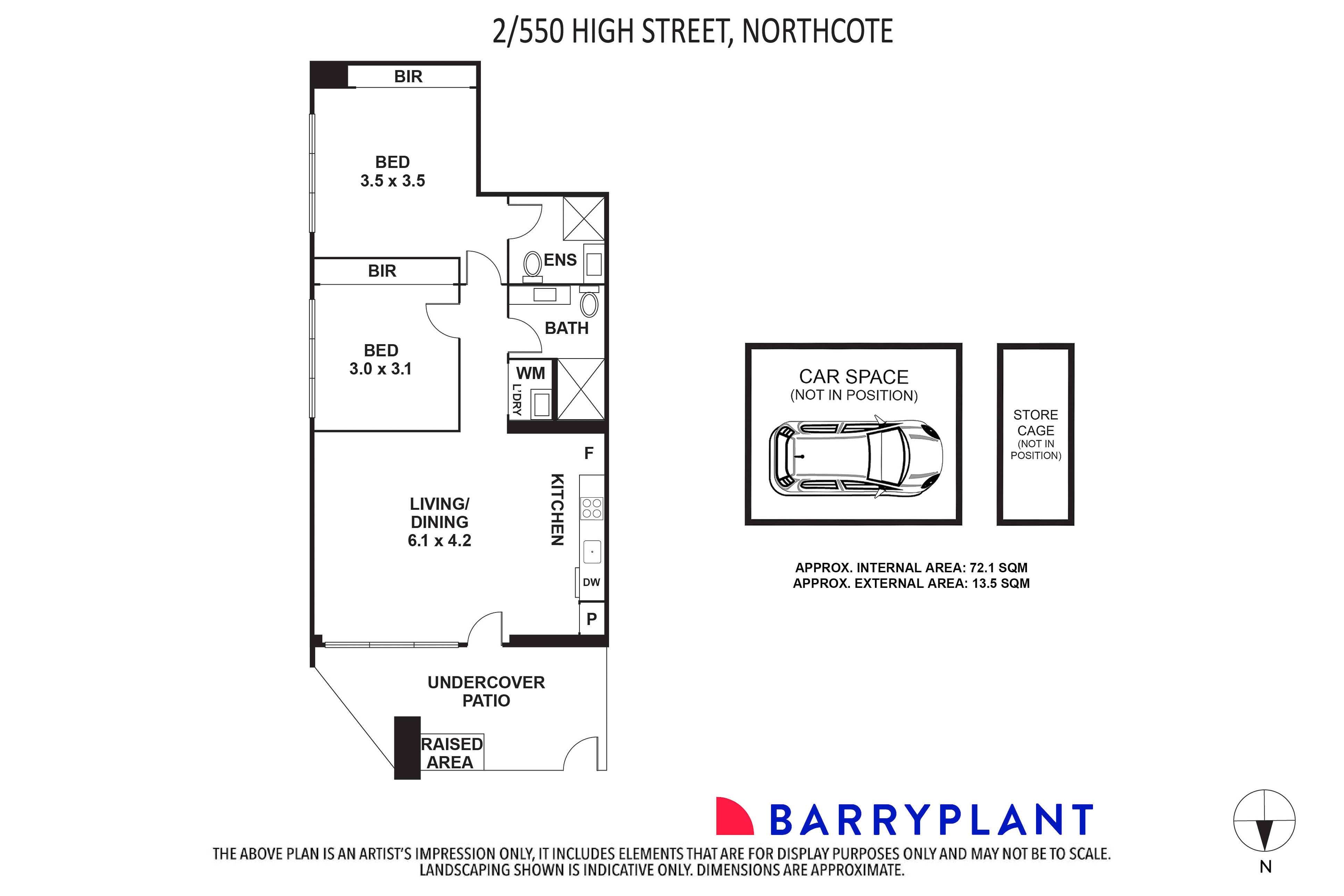 2/550 High Street, Northcote, VIC 3070 - Thumbnail 1 - 23/07/2025