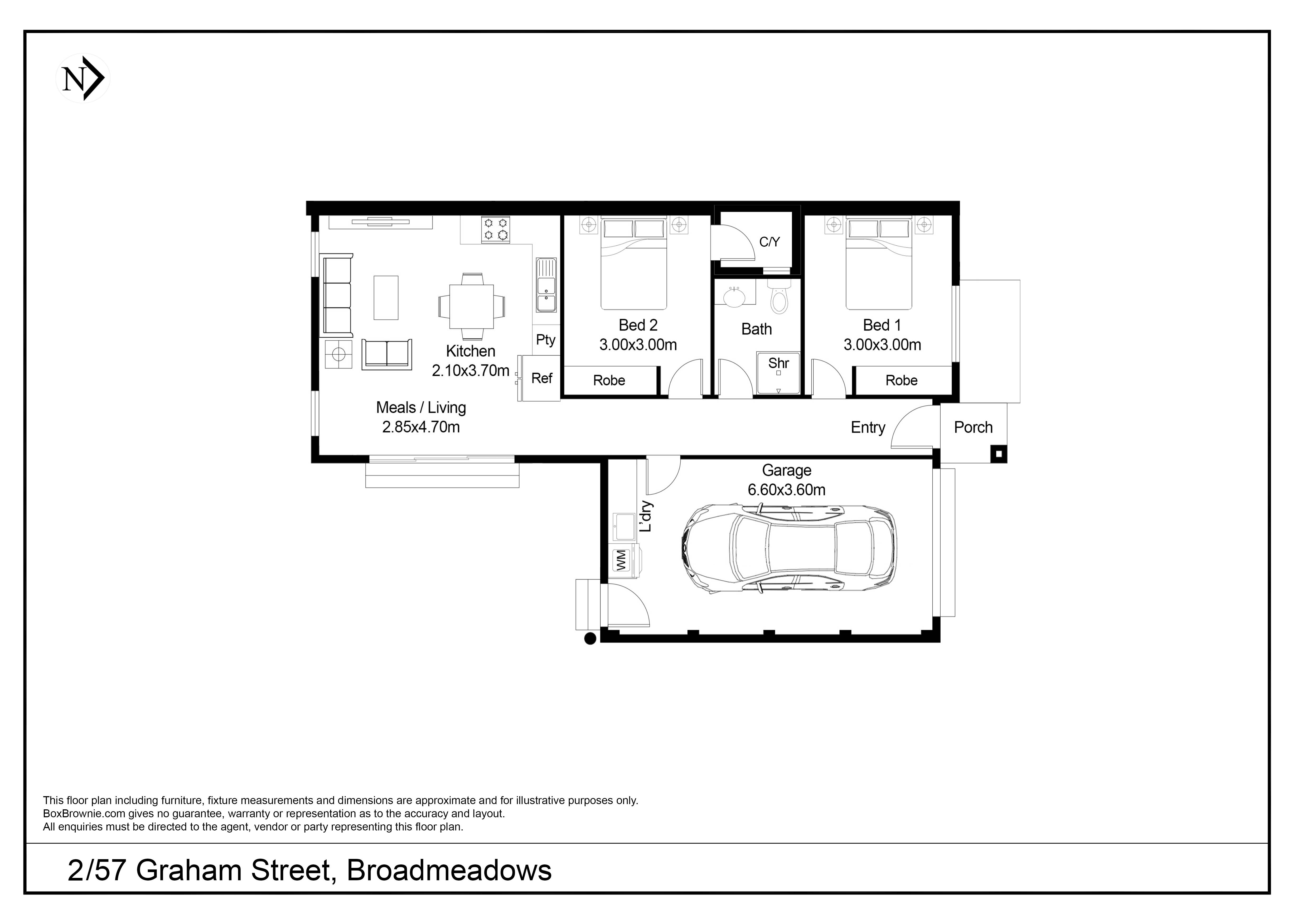 2/57 Graham Street, Broadmeadows, VIC 3047 - Thumbnail 1 - 07/10/2022